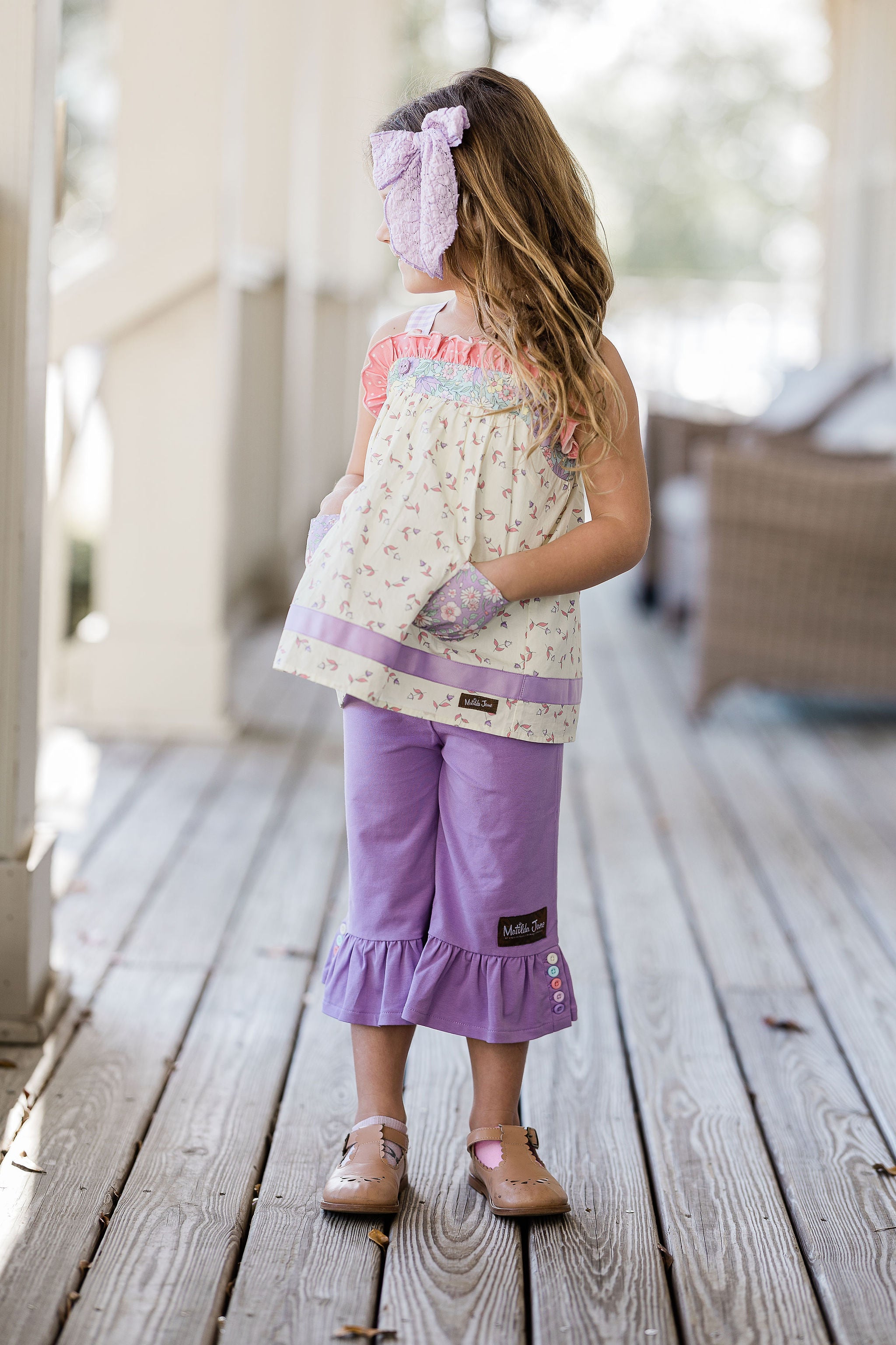 Great Grape Adventures Big Ruffles - Capris