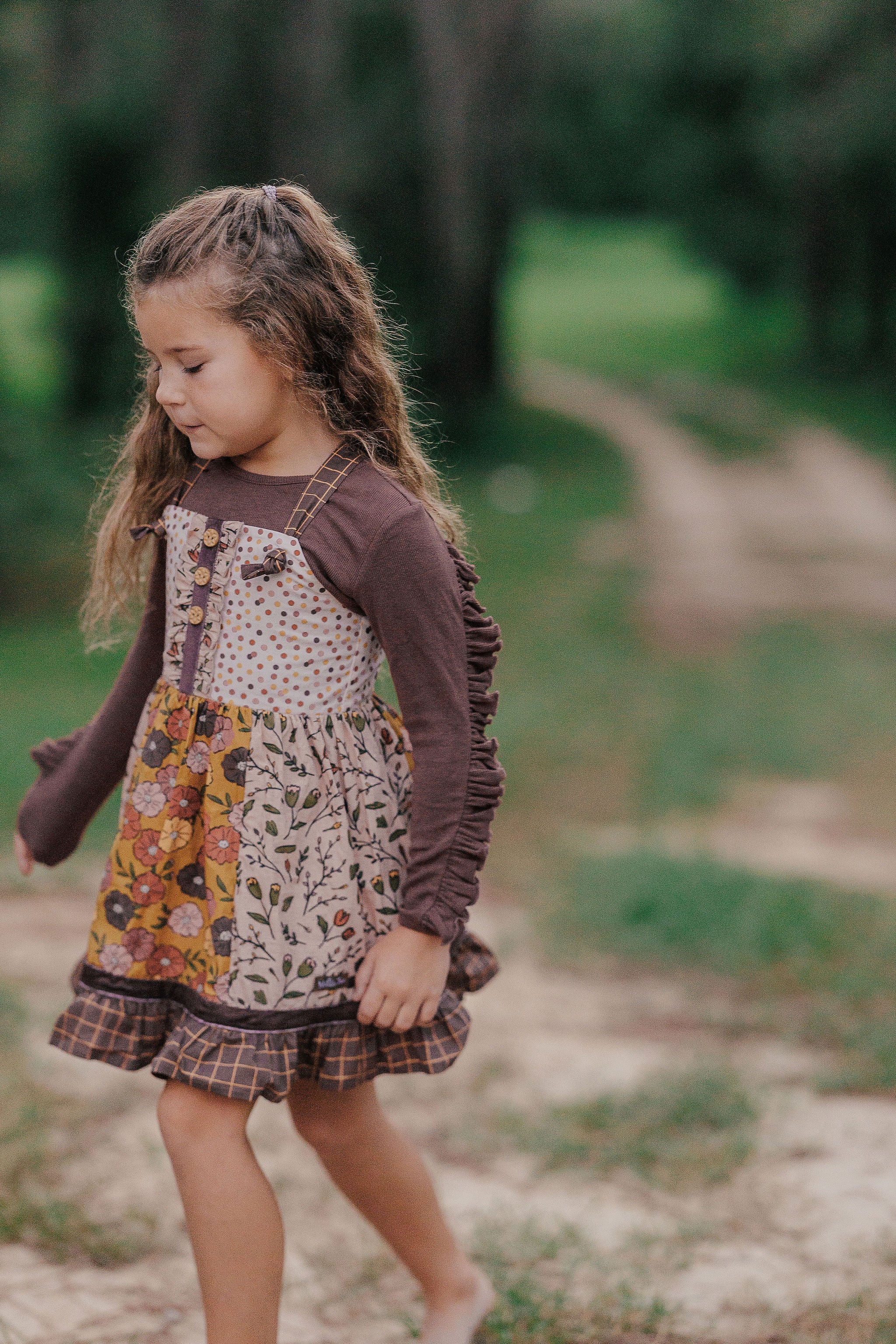 Mulberry Mocha Knot Dress