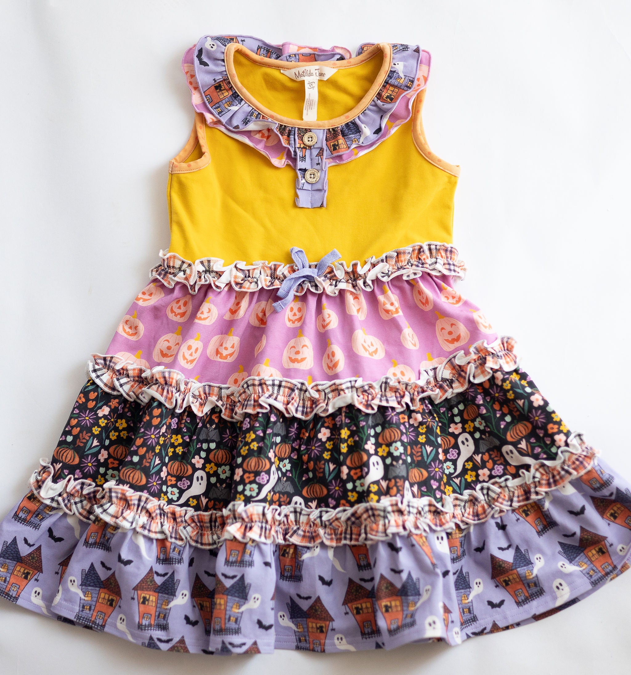 Jack-O-Jubilee Ruffle Dress