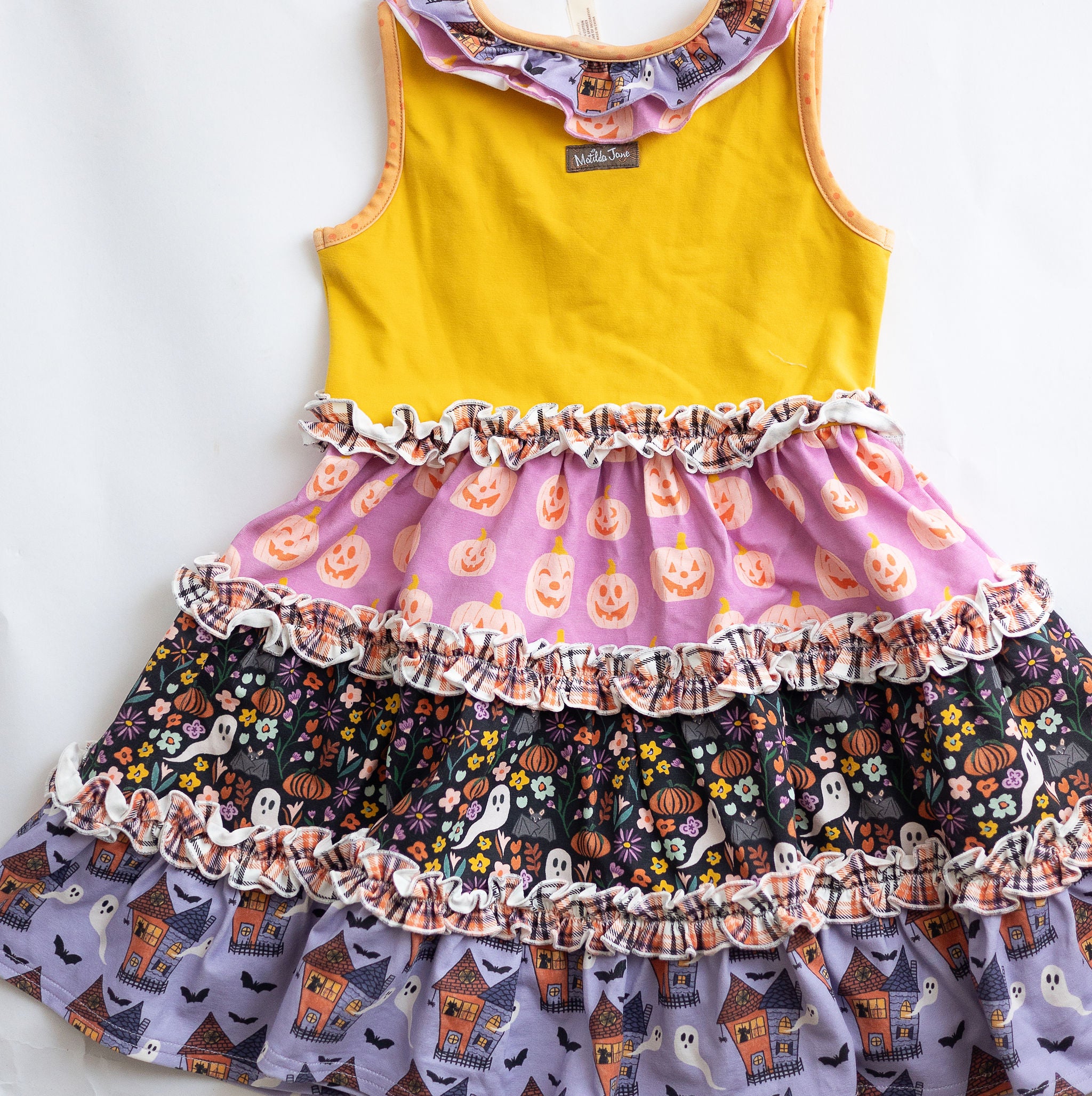 Jack-O-Jubilee Ruffle Dress