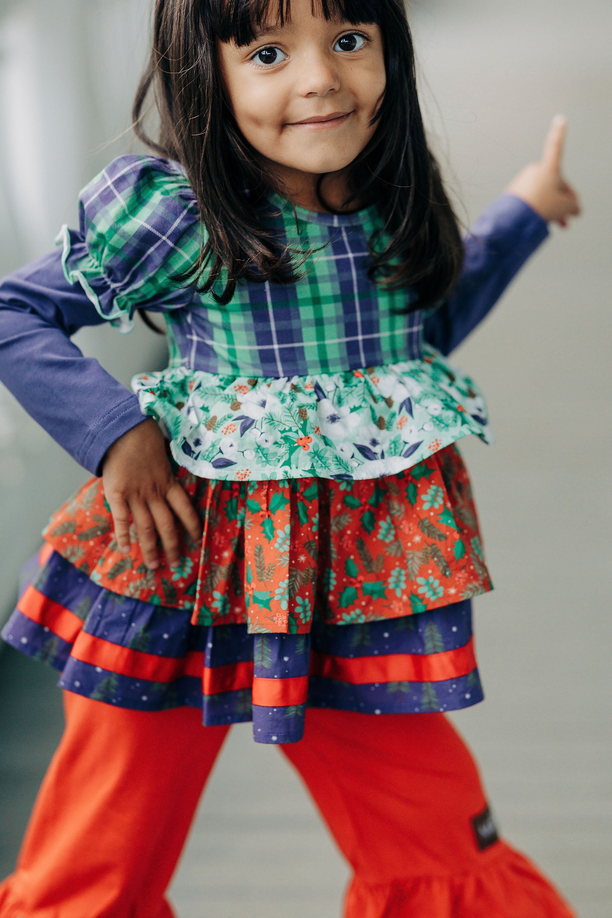 Festive Little Wonders Tiered Tunic