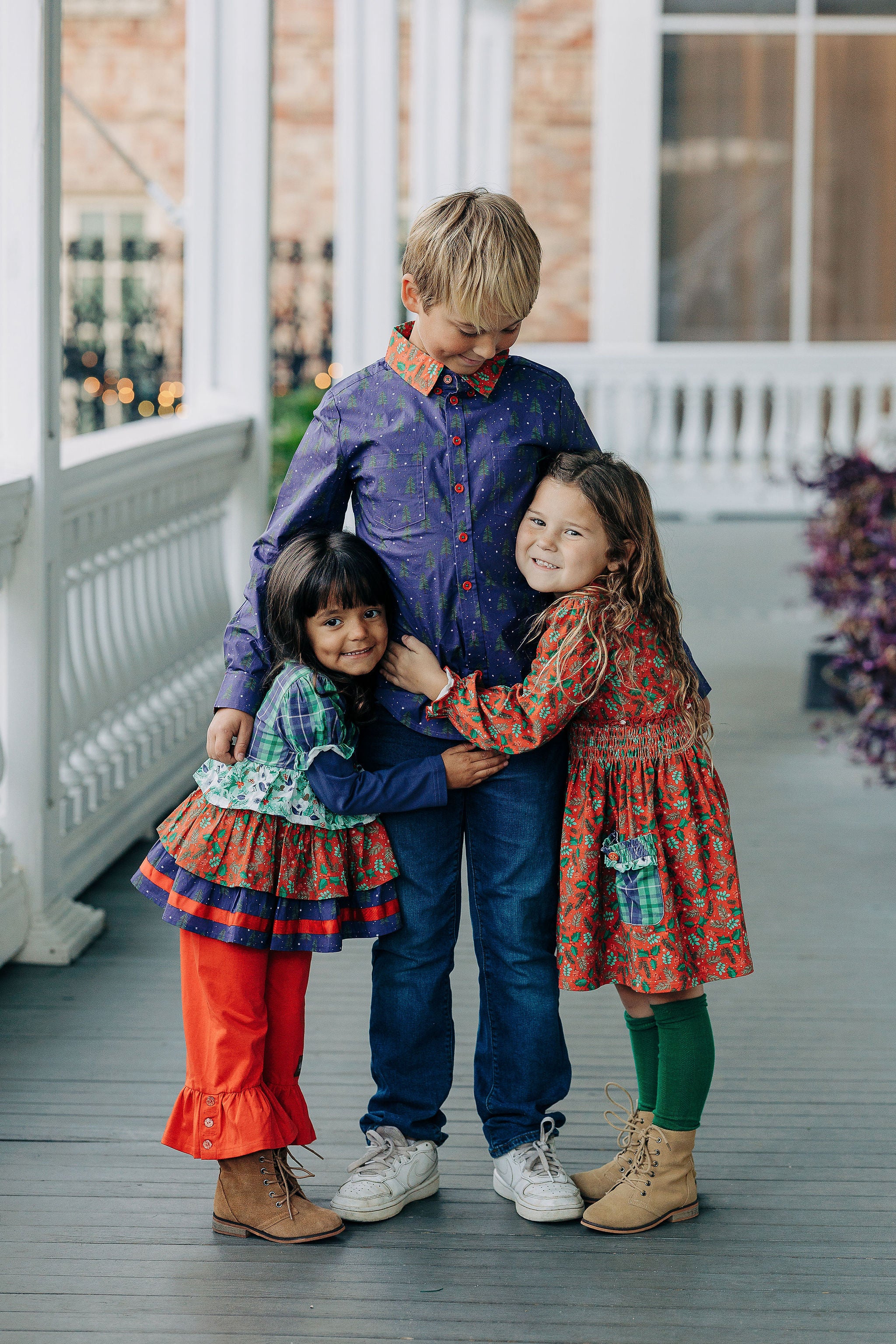 Festive Little Wonders Tiered Tunic