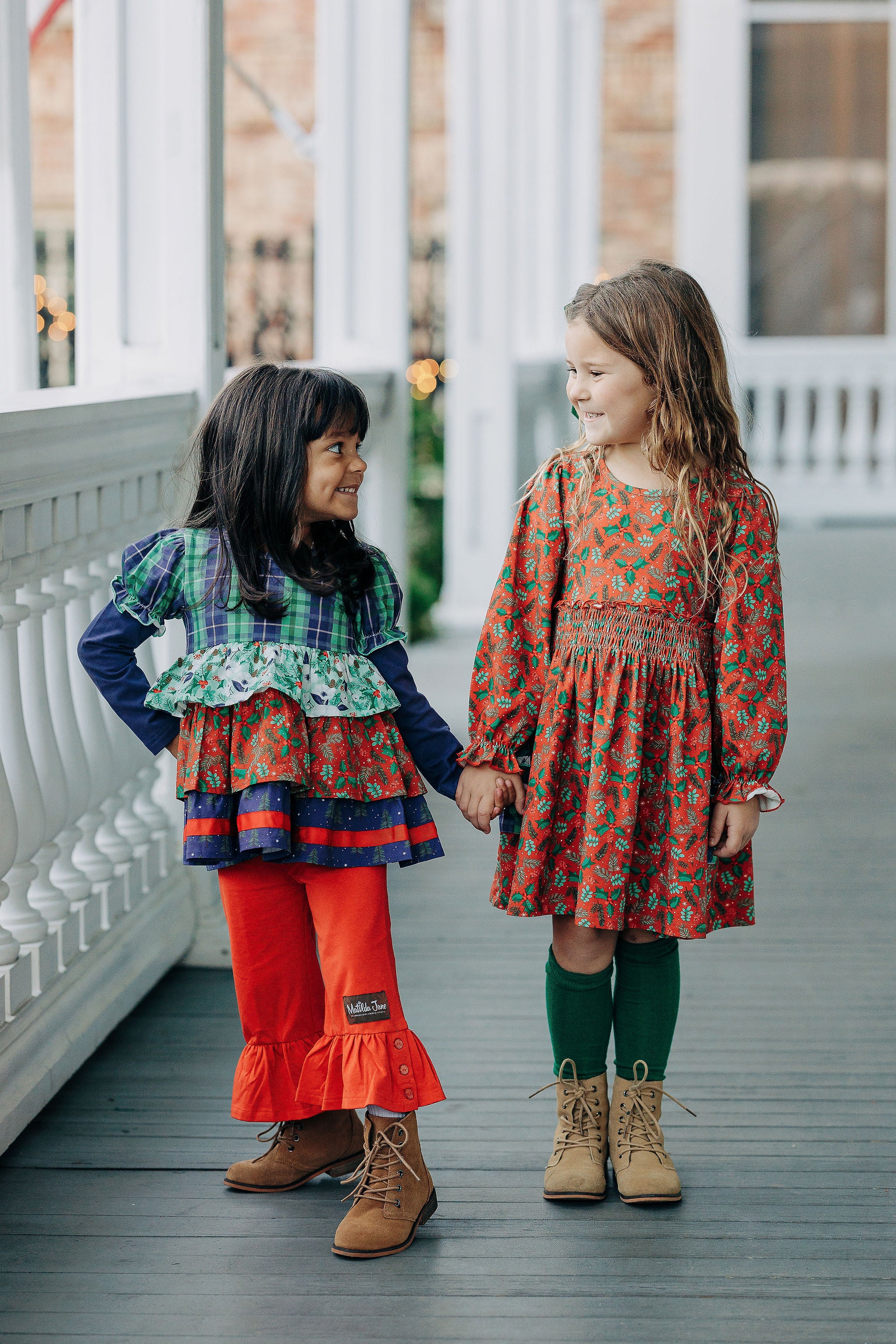 Festive Little Wonders Tiered Tunic