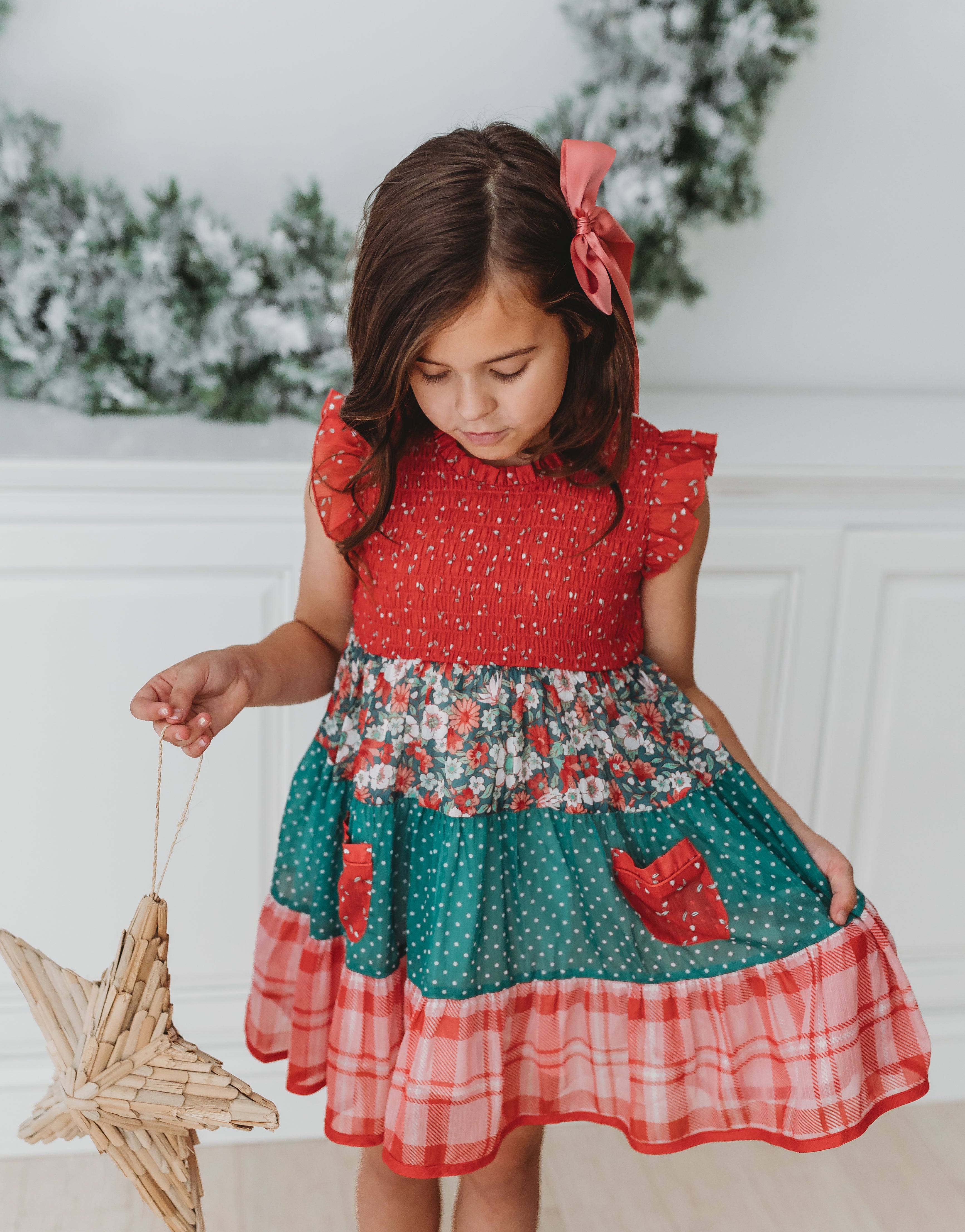 Holiday Heirloom Shimmer Dress (Pre-Order)