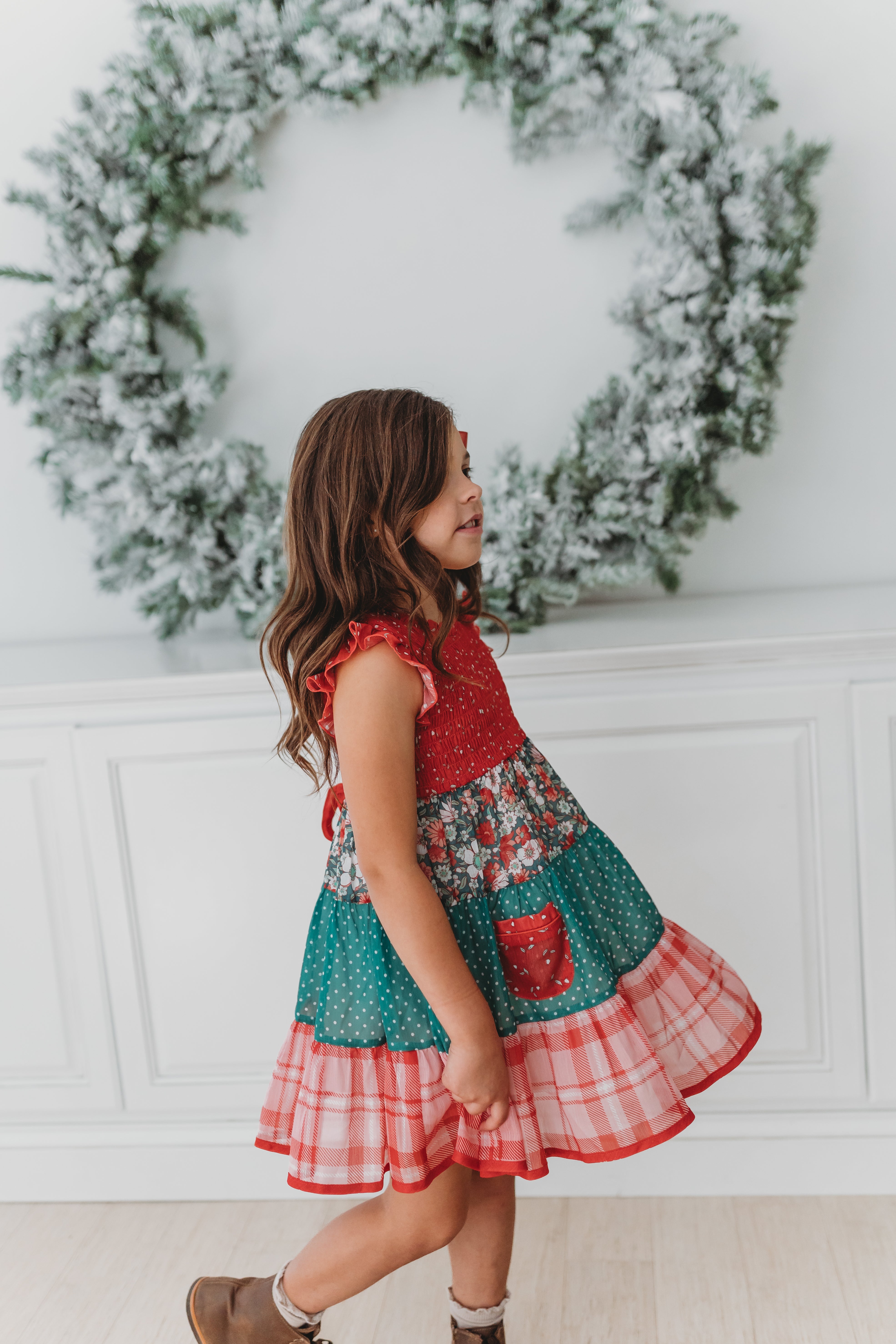 Holiday Heirloom Shimmer Dress (Pre-Order)