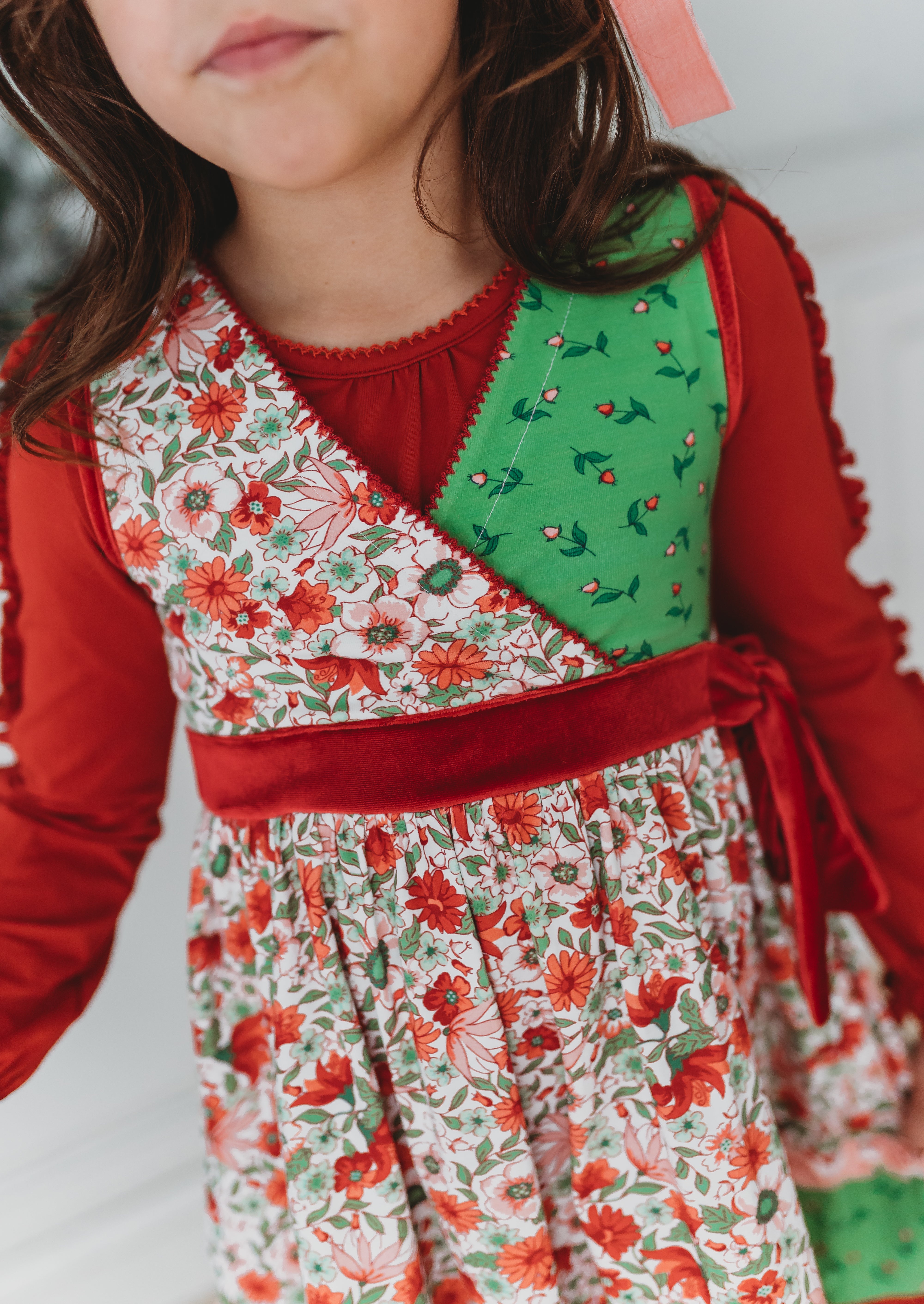 Holiday Heirloom Wrap Dress (Pre-Order)