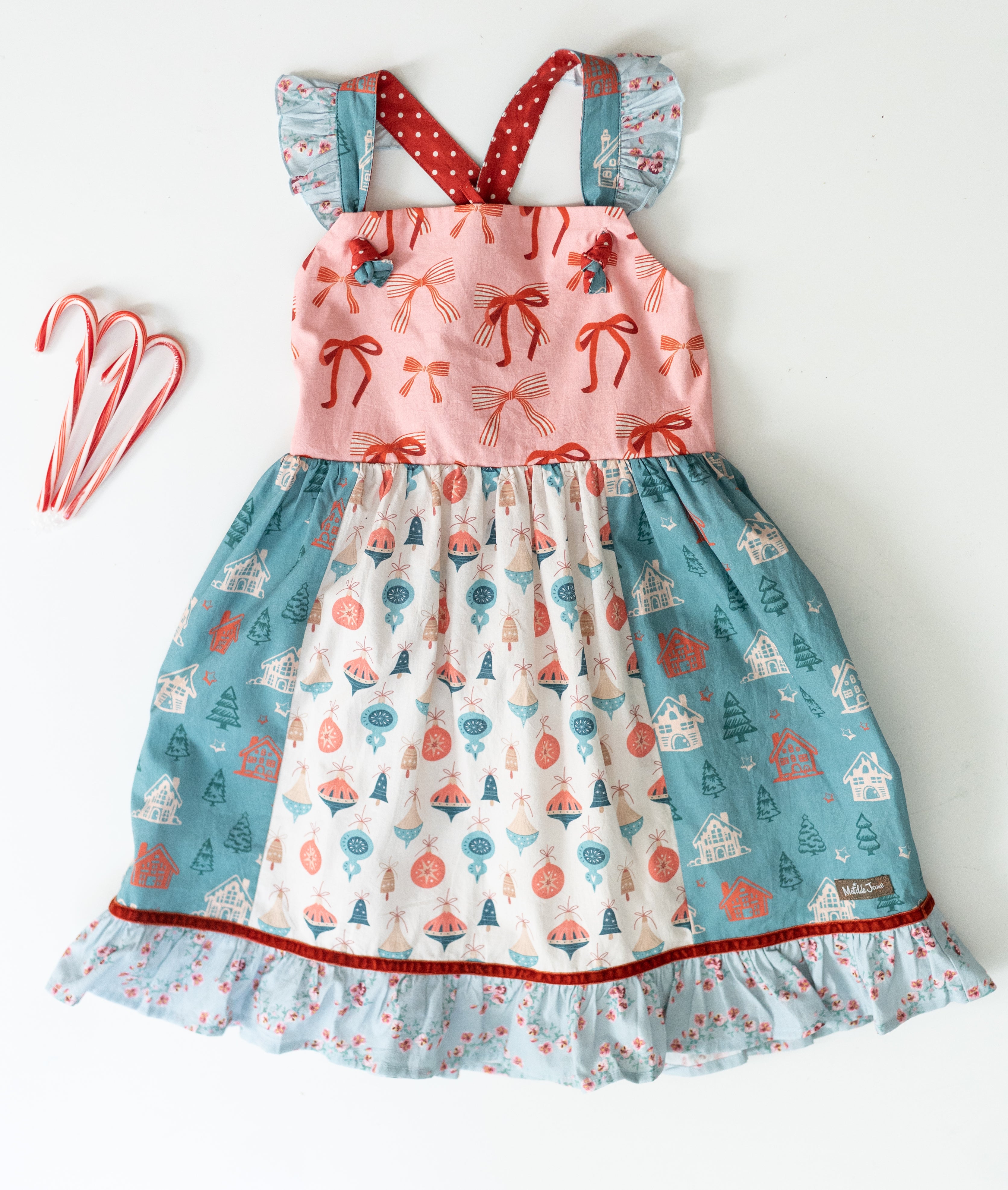 Frosty Funland Knot Dress (Pre-Order)