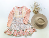Peachy Pumkin Pal Ruffle Tee