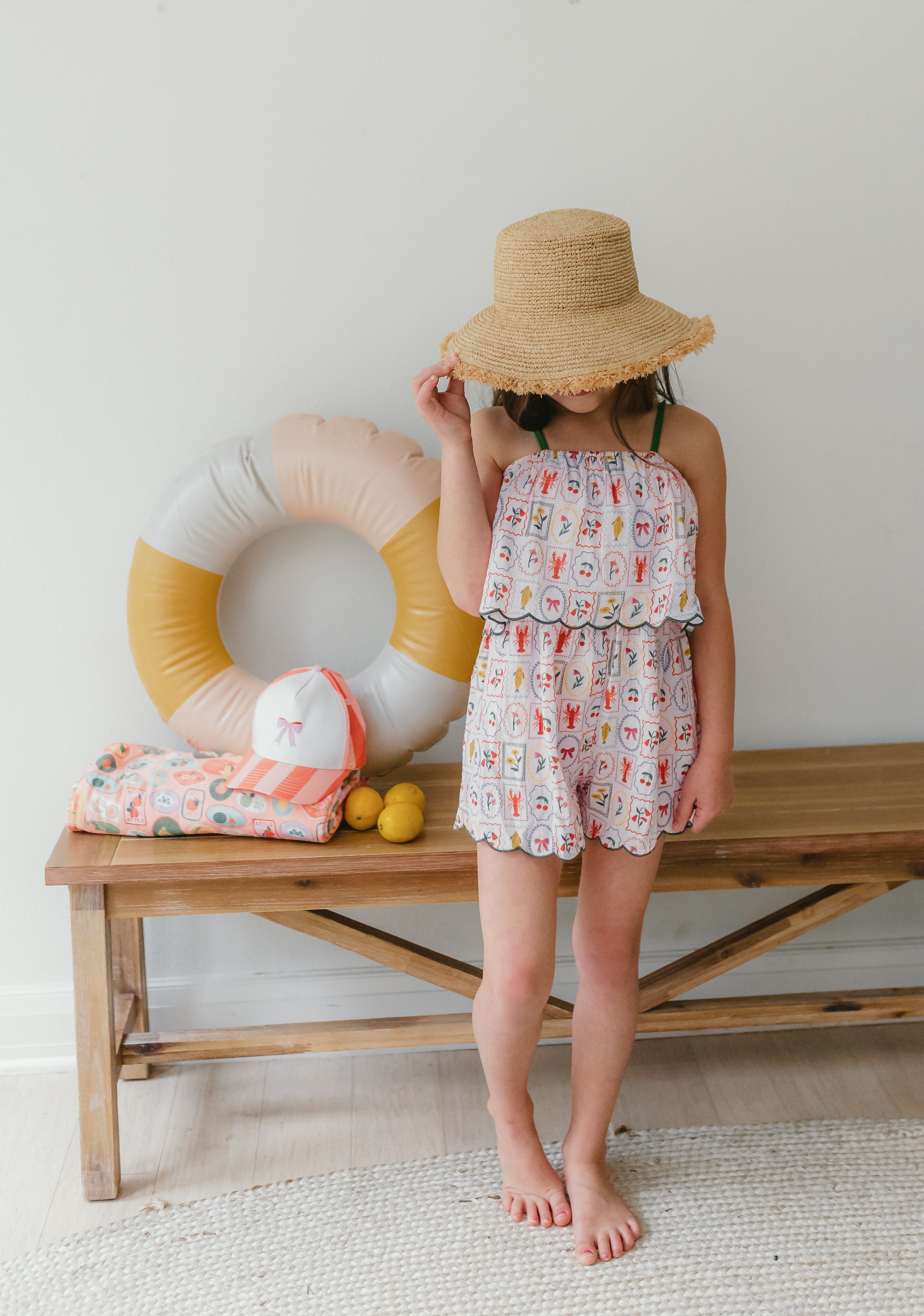 Stamped Shores Romper (Pre-Order)