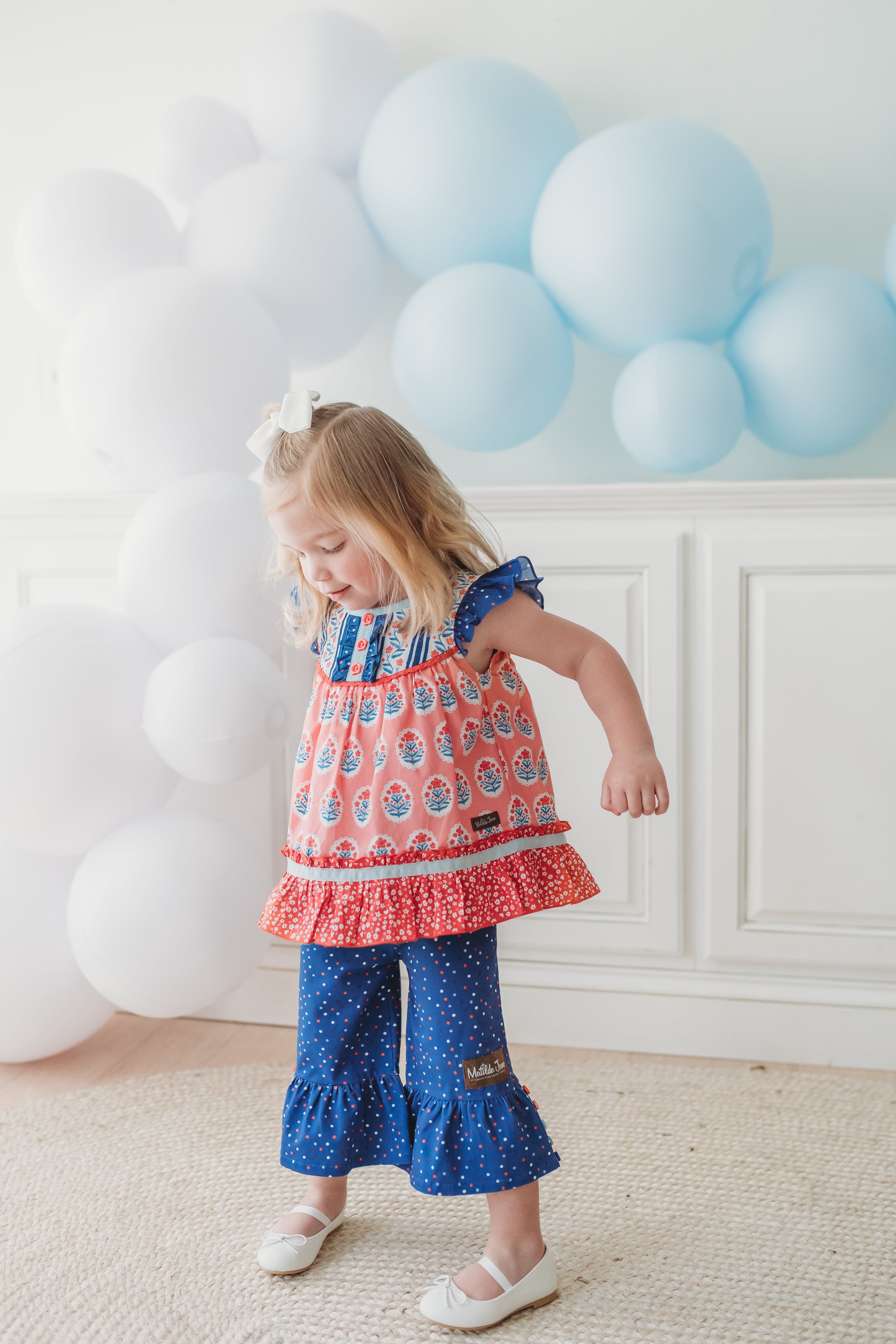Dotted Liberty Big Ruffles (Pre-Order)