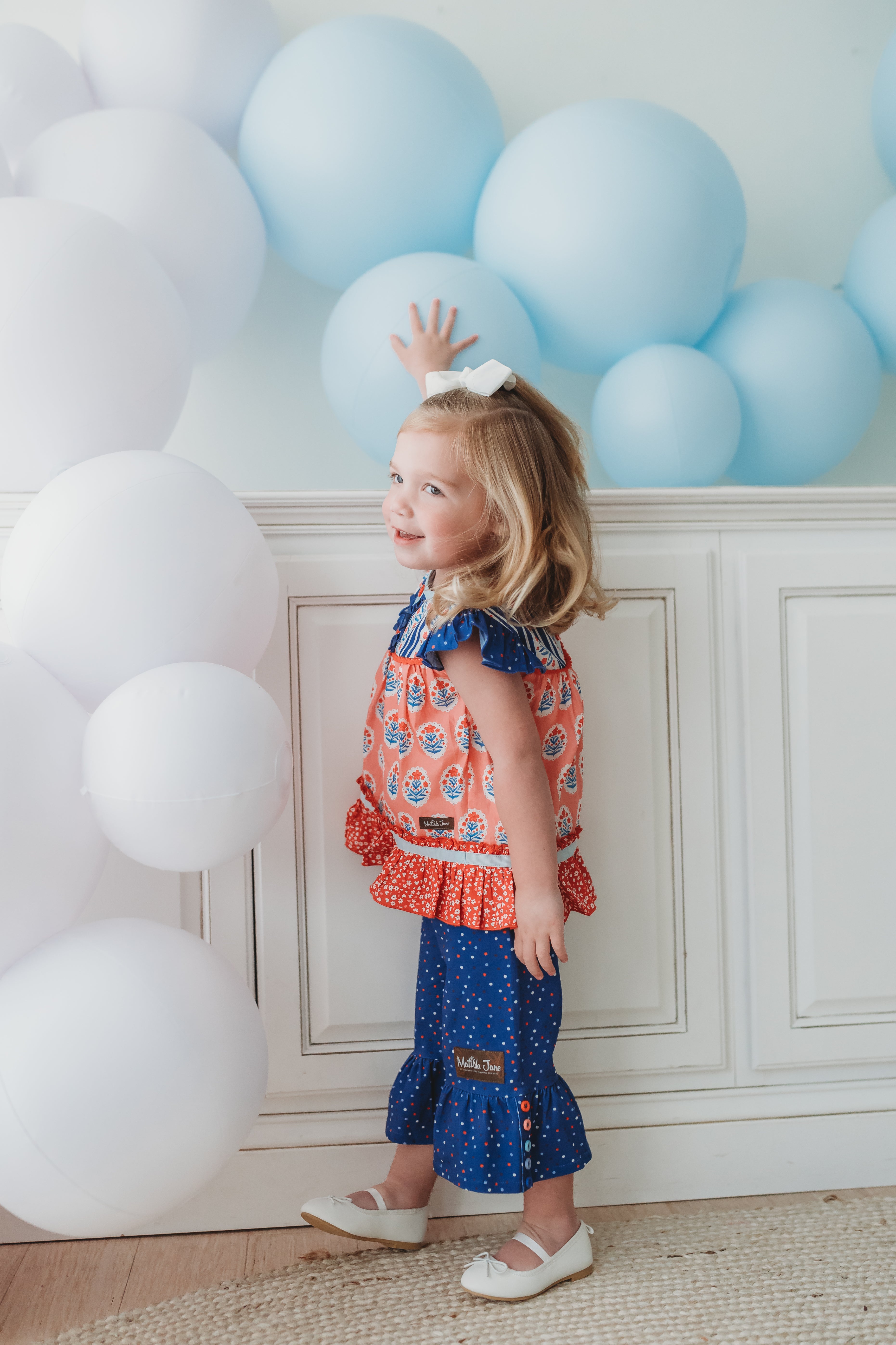 Dotted Liberty Big Ruffles (Pre-Order)
