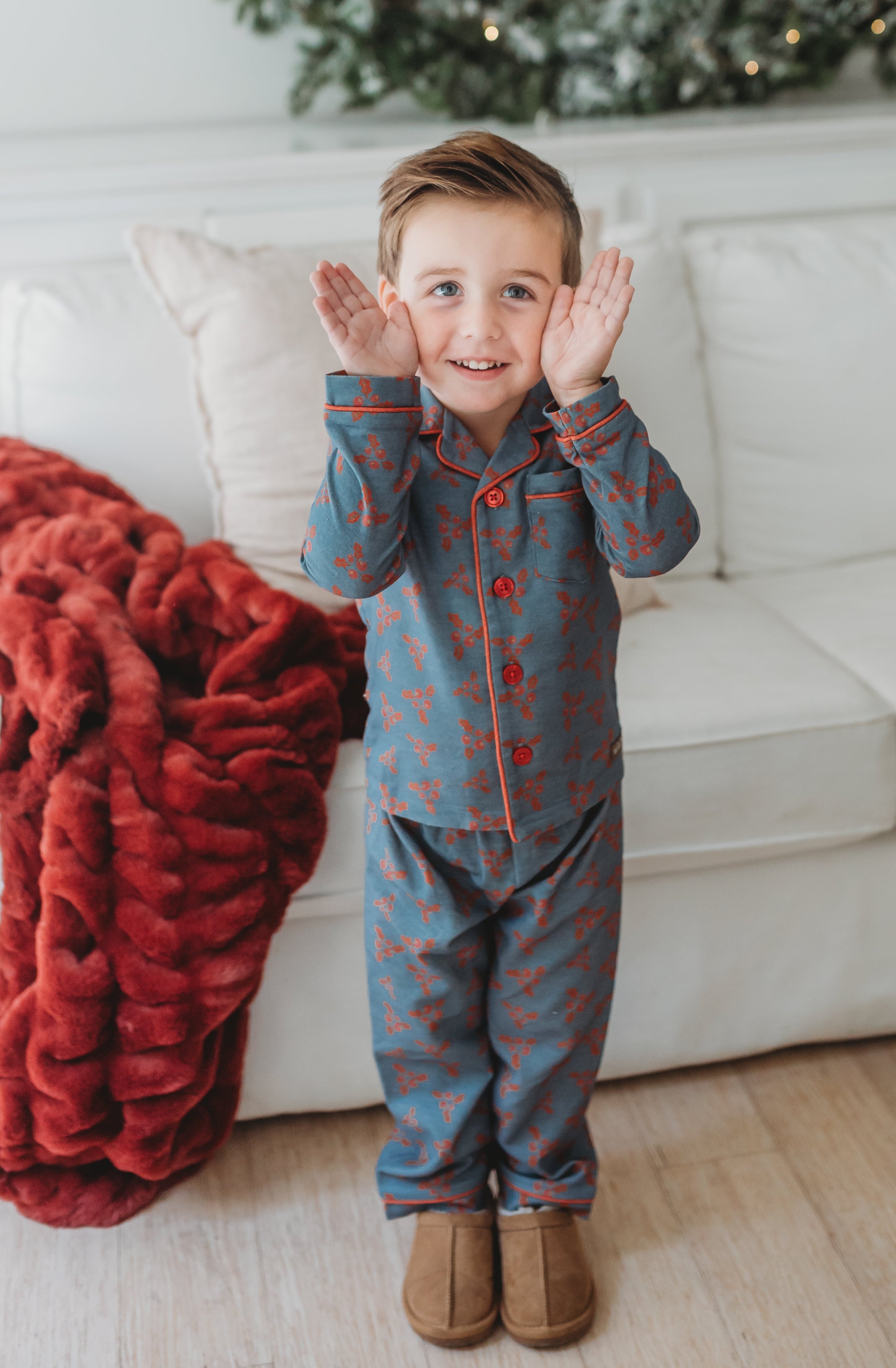 Frost & Fir Boys Lounge Set (Pre-Order)