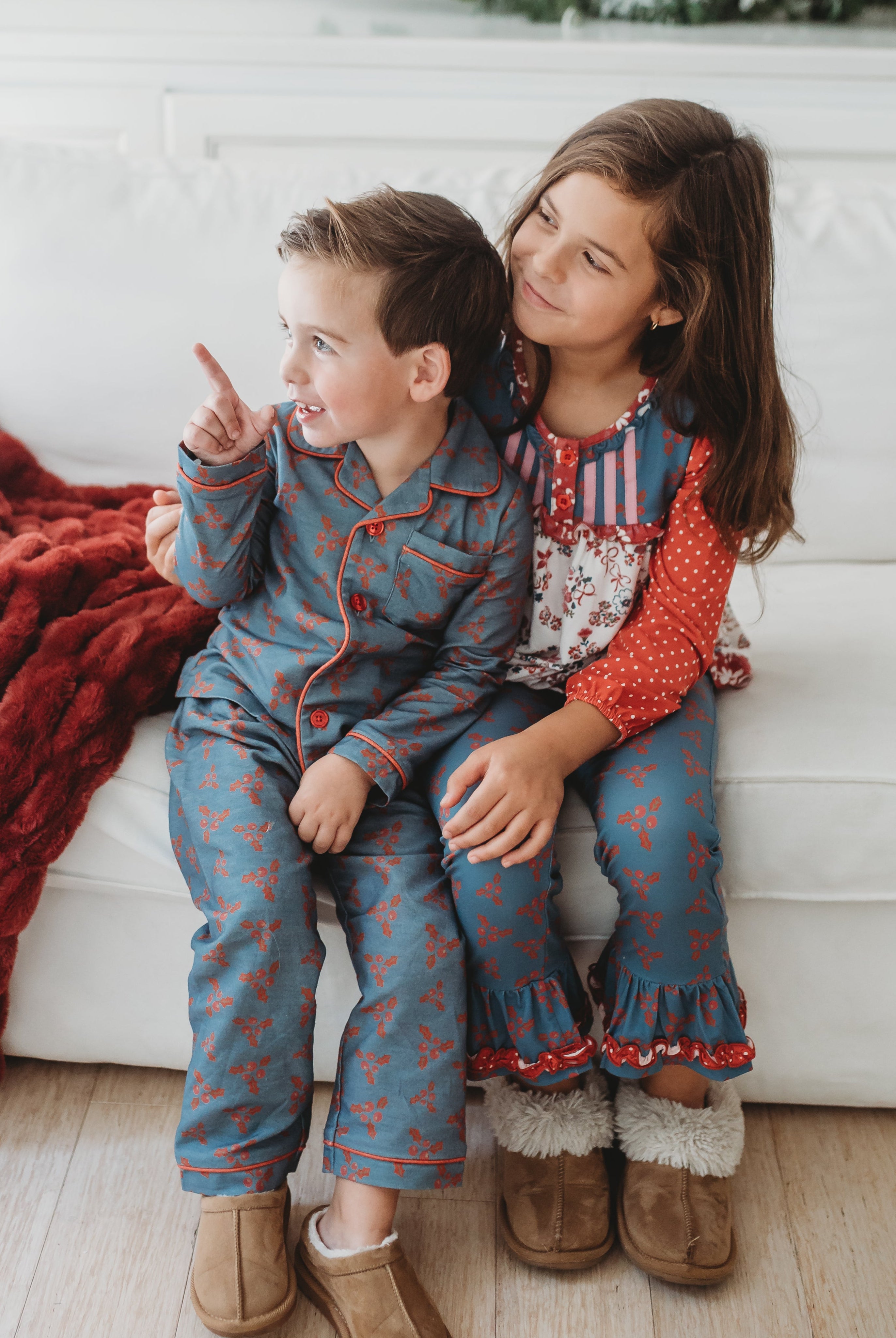 Frost & Fir Boys Lounge Set (Pre-Order)
