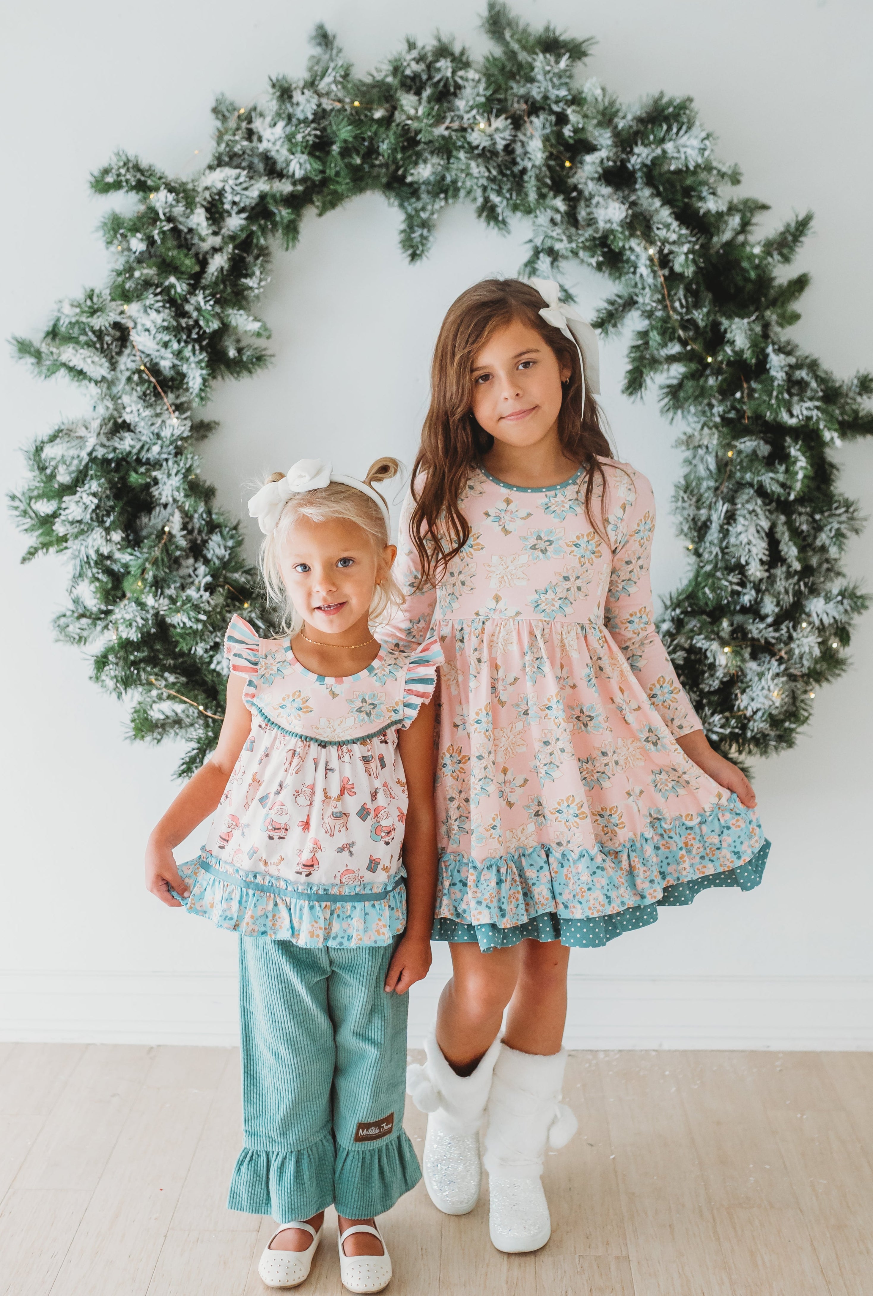 Corduroy Big Ruffles in Evergreen Eve (Pre-Order)