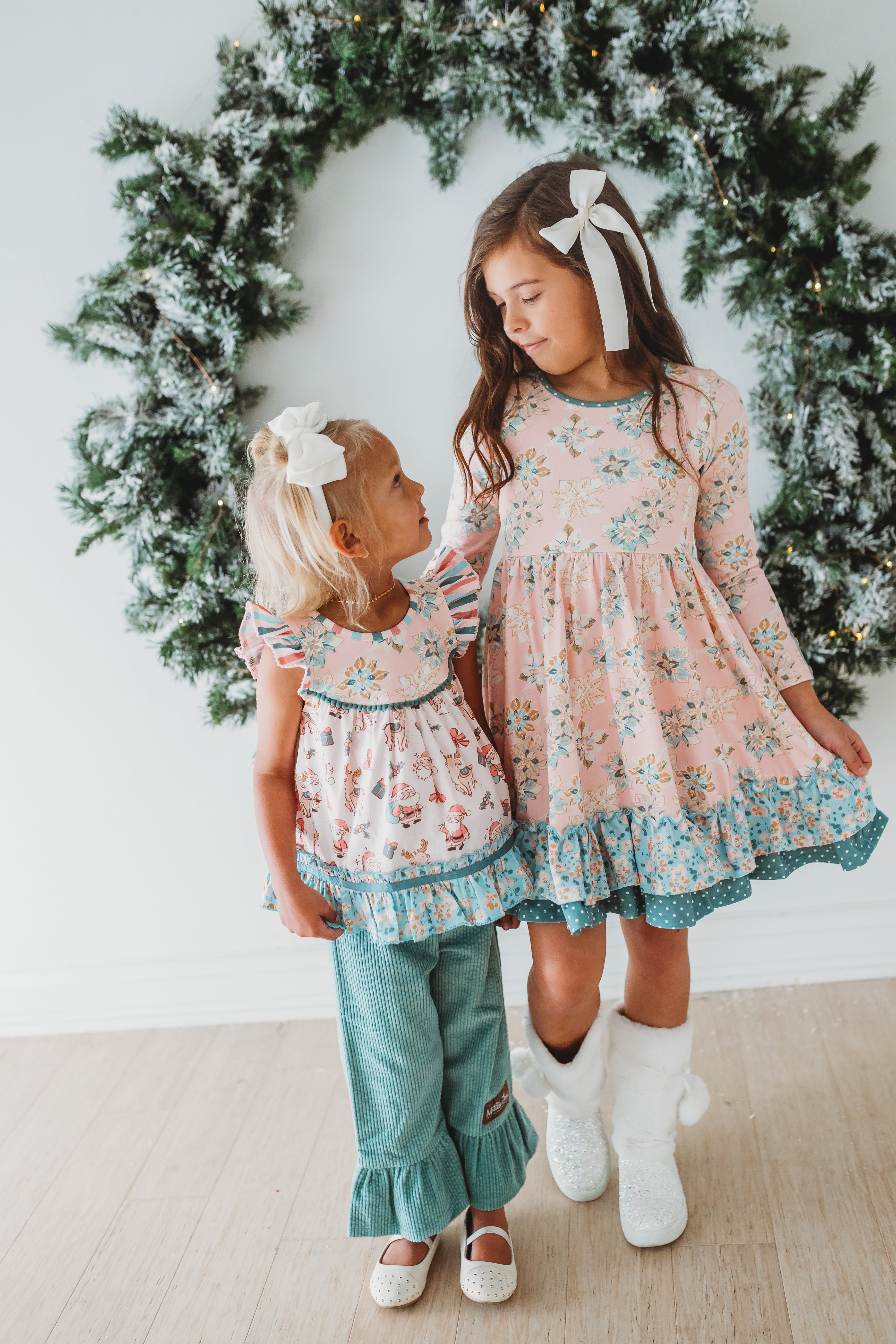 Corduroy Big Ruffles in Evergreen Eve (Pre-Order)