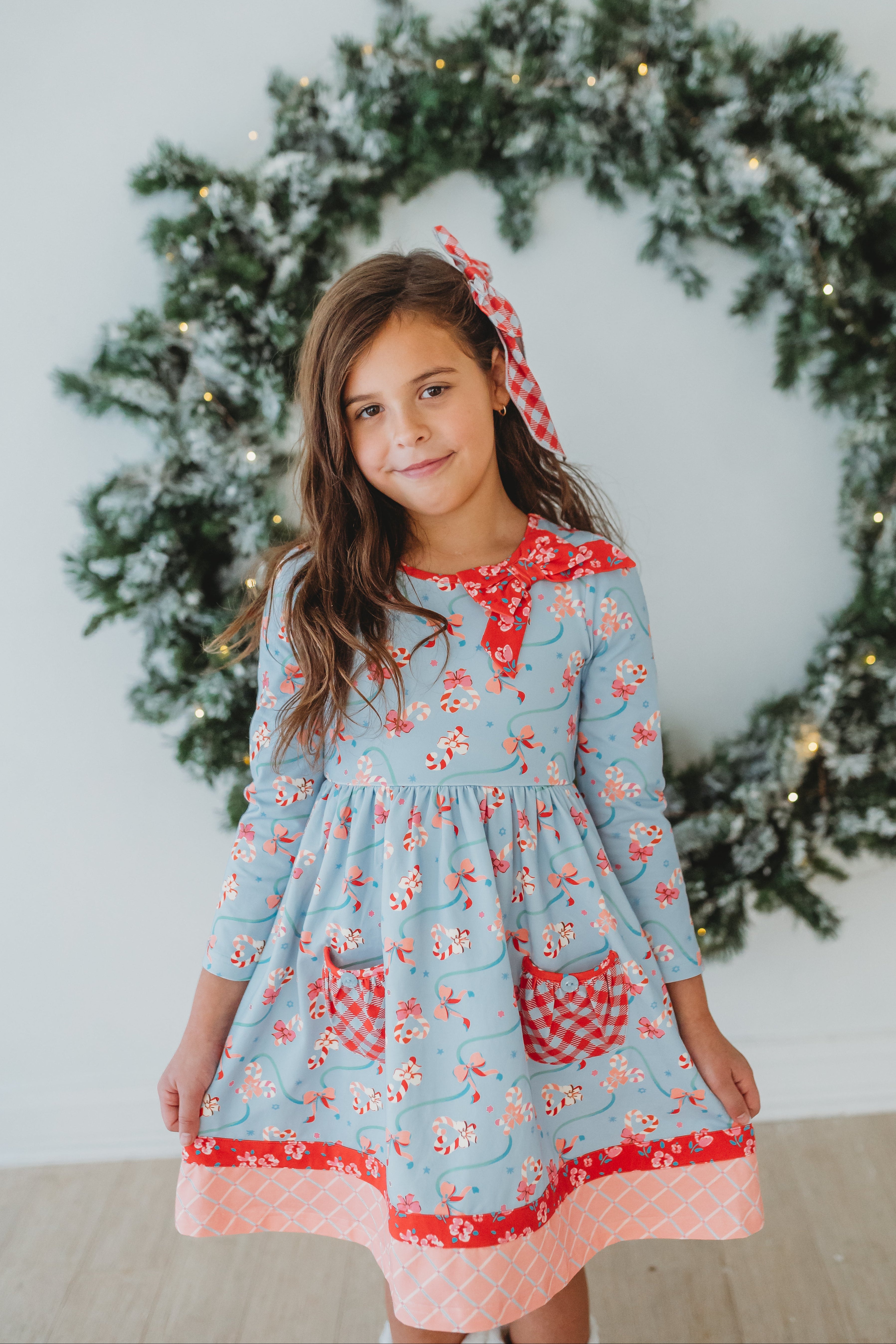 Candy Cane Lane Lap Dress (Pre-Order)