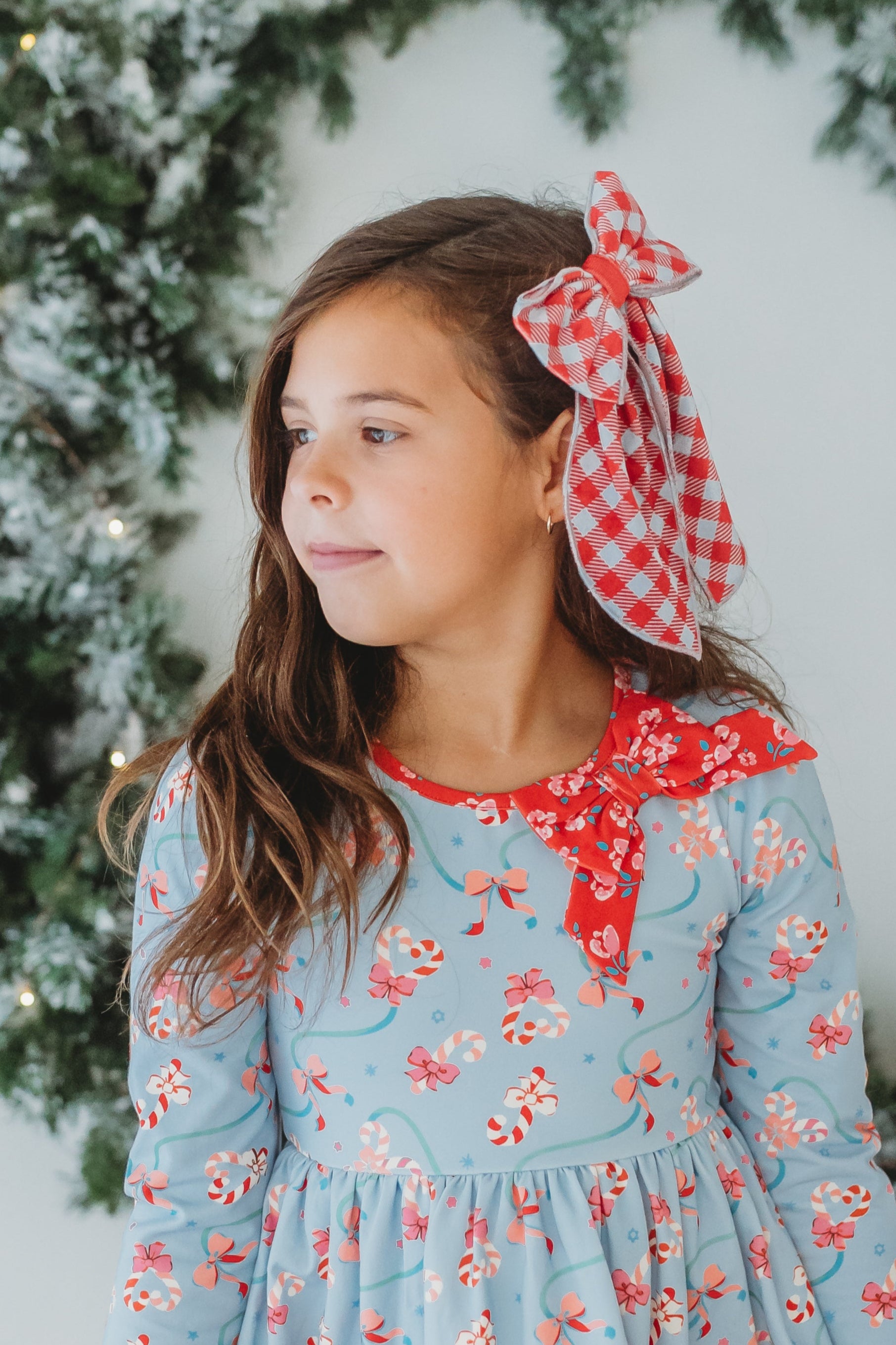 Deck The Plaids Hairbow (Pre-Order)
