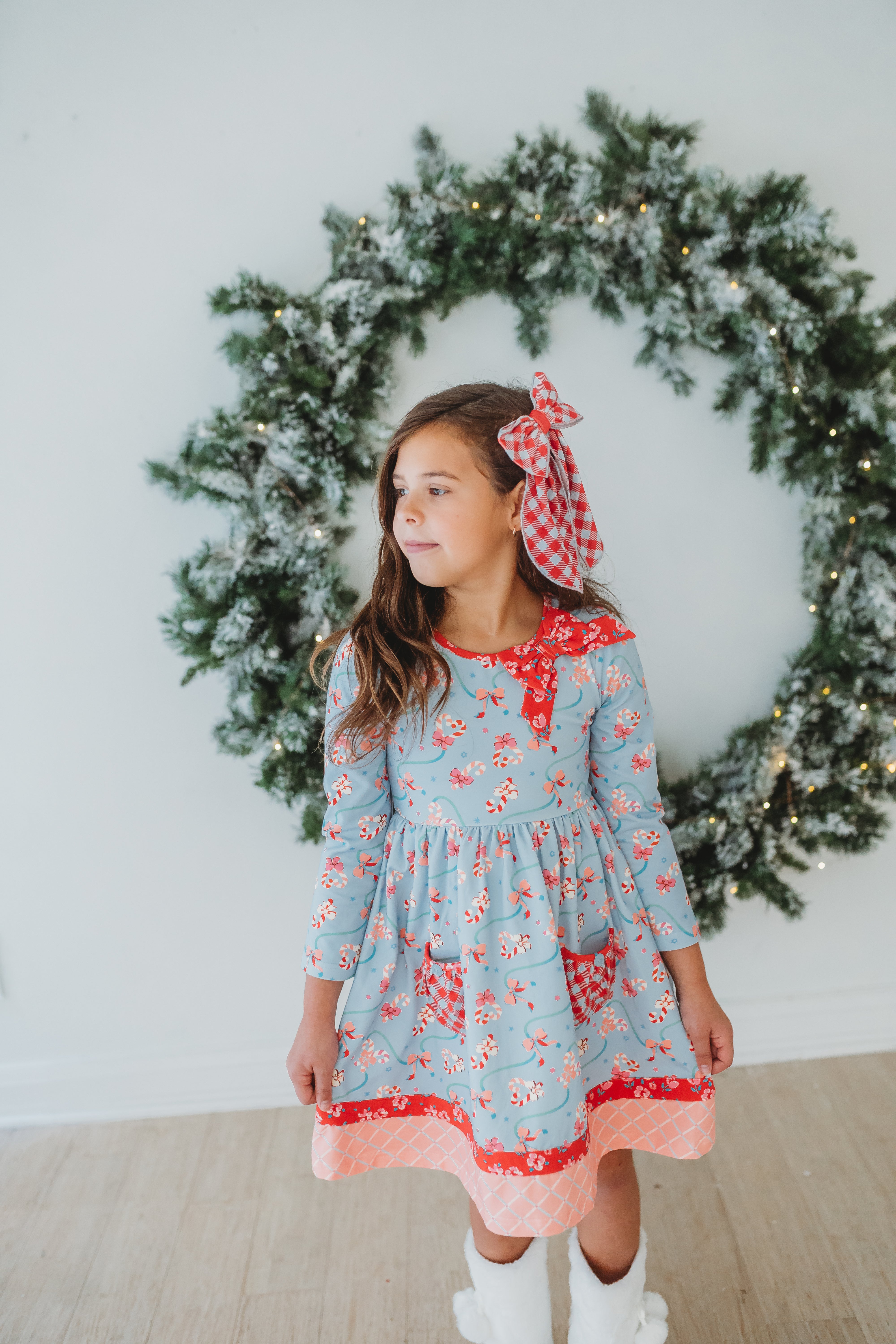 Candy Cane Lane Lap Dress (Pre-Order)