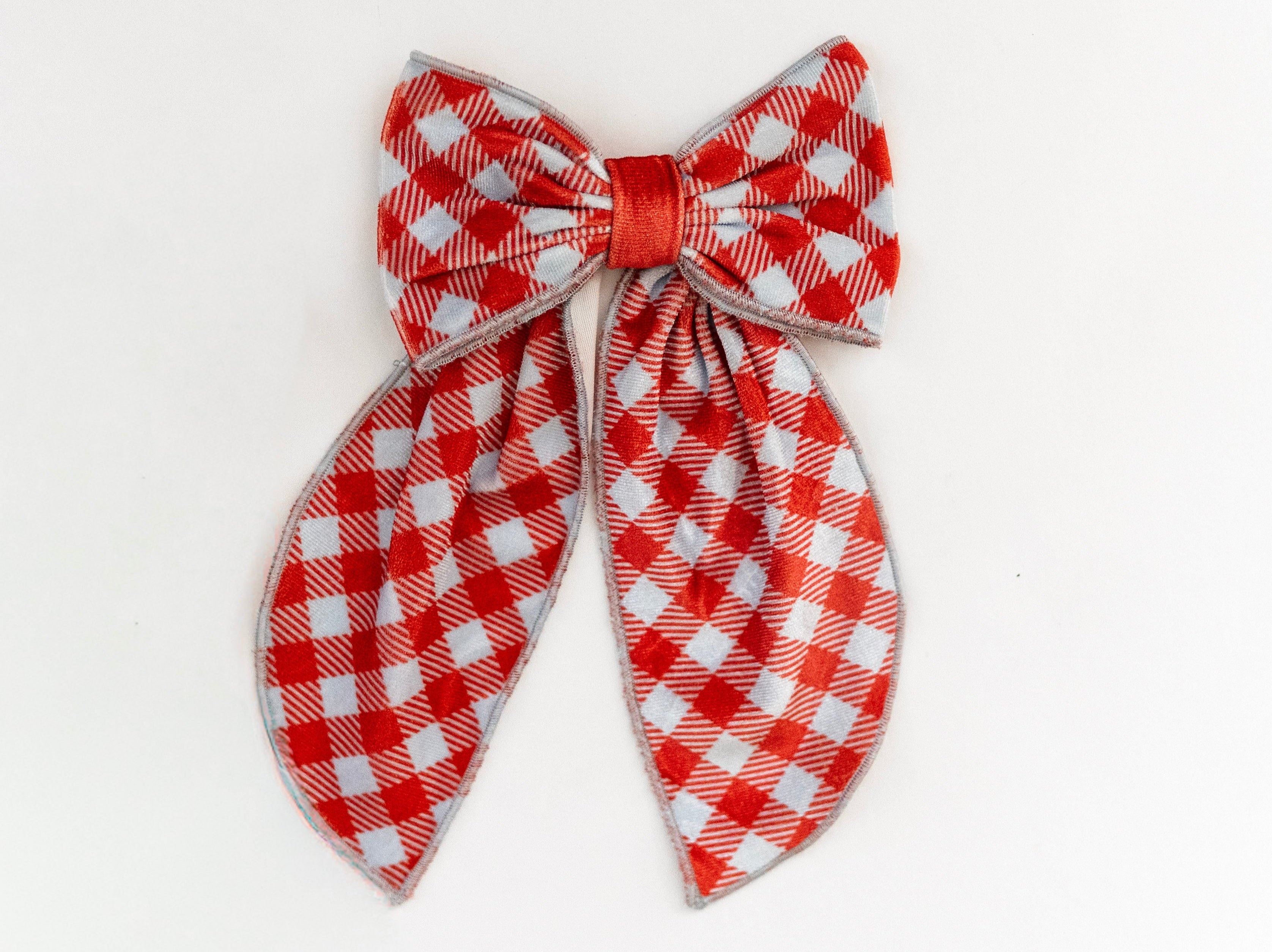 Deck The Plaids Hairbow (Pre-Order)