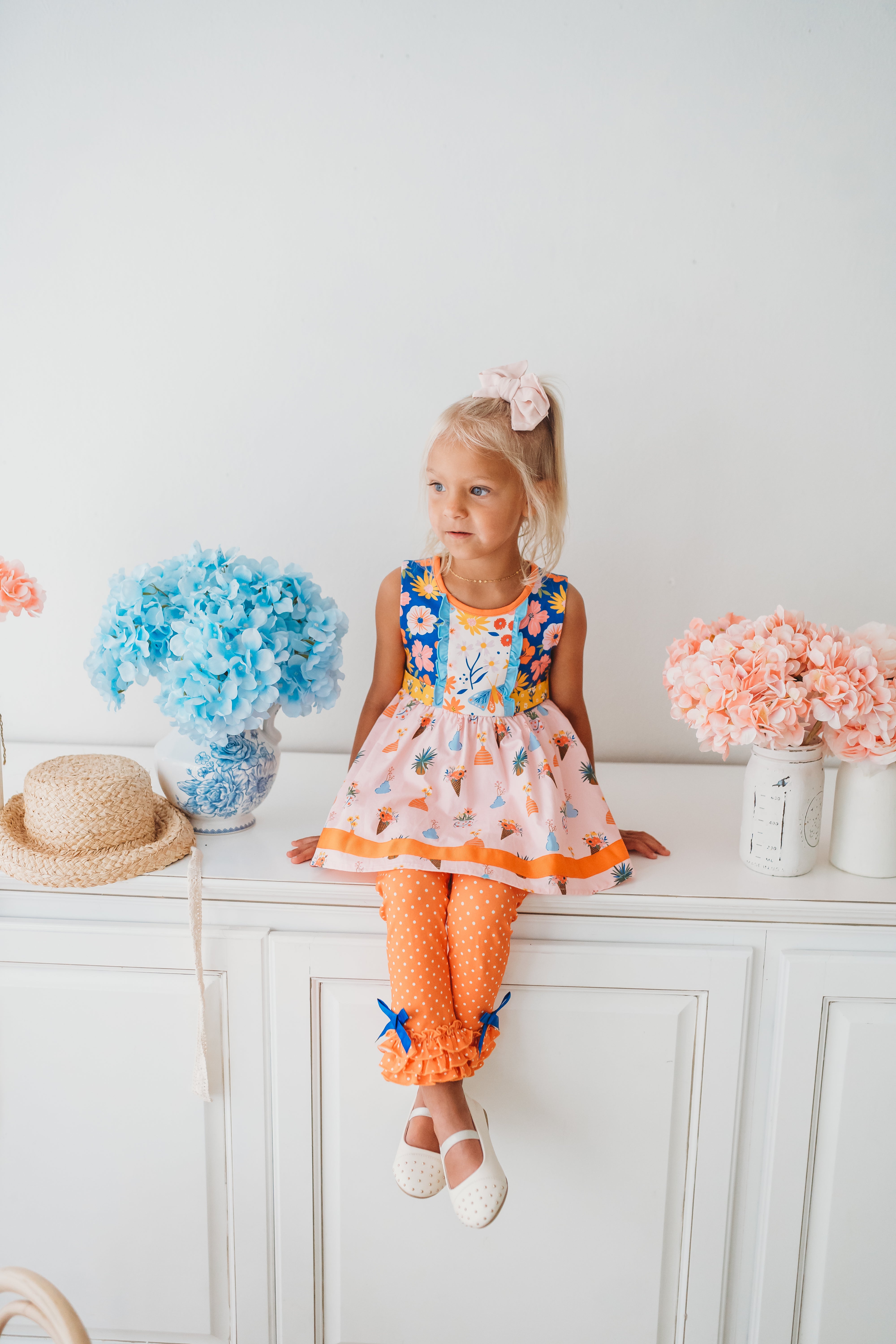 Spot The Giggles Ruffle Leggings (Pre-Order)