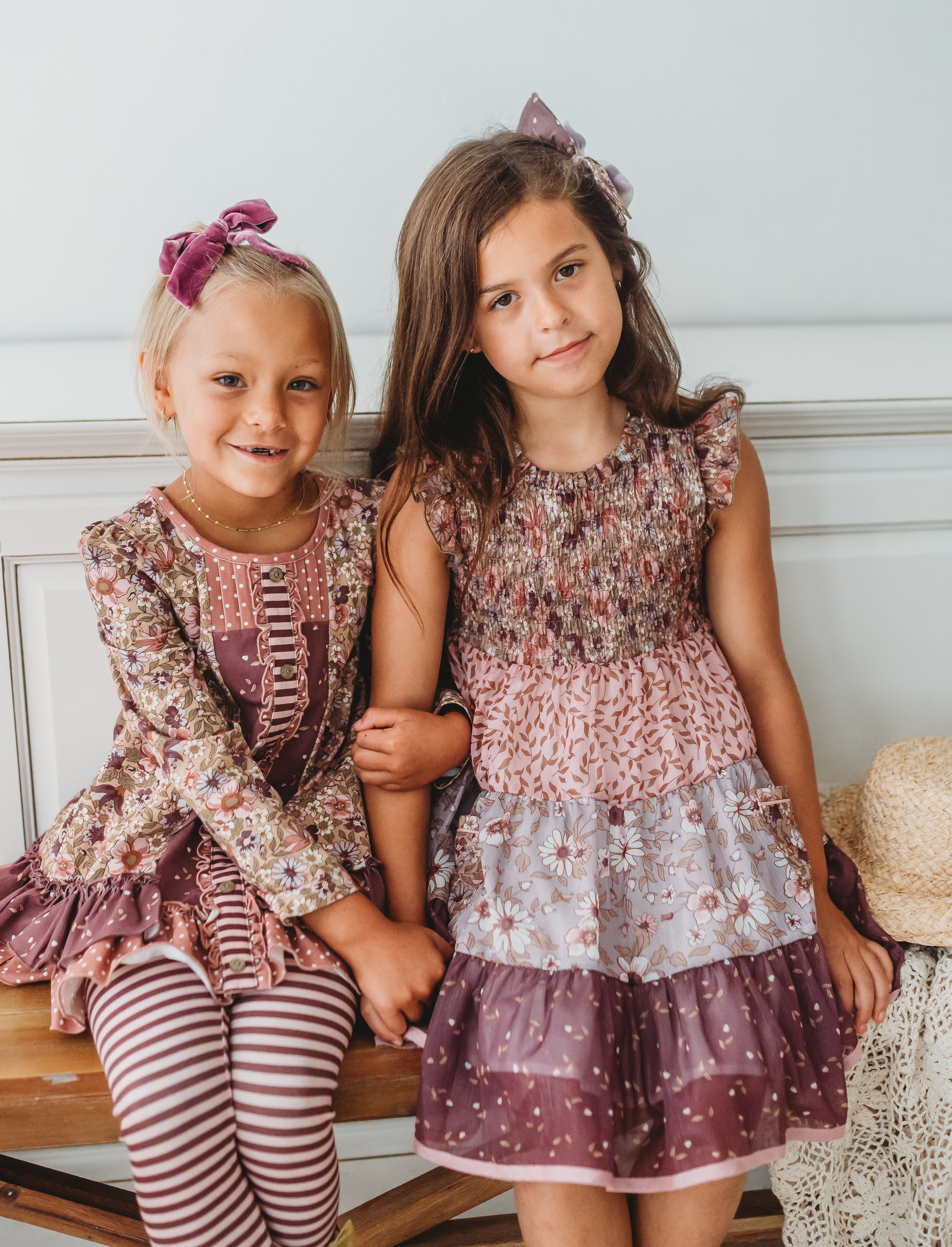 Mulberry Mischief Shimmer Dress (Pre-Order)