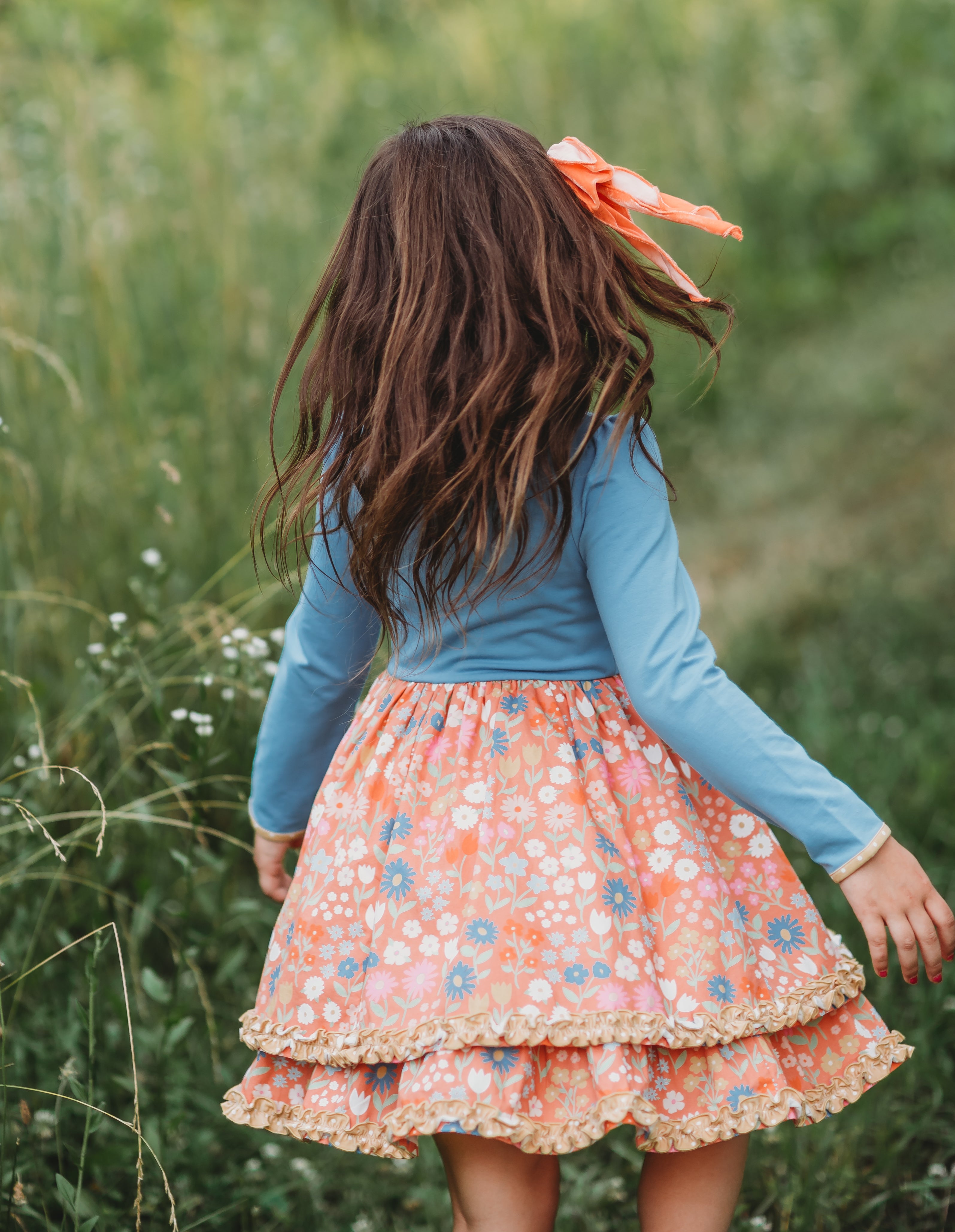 Playful Poppies Pocket Dress