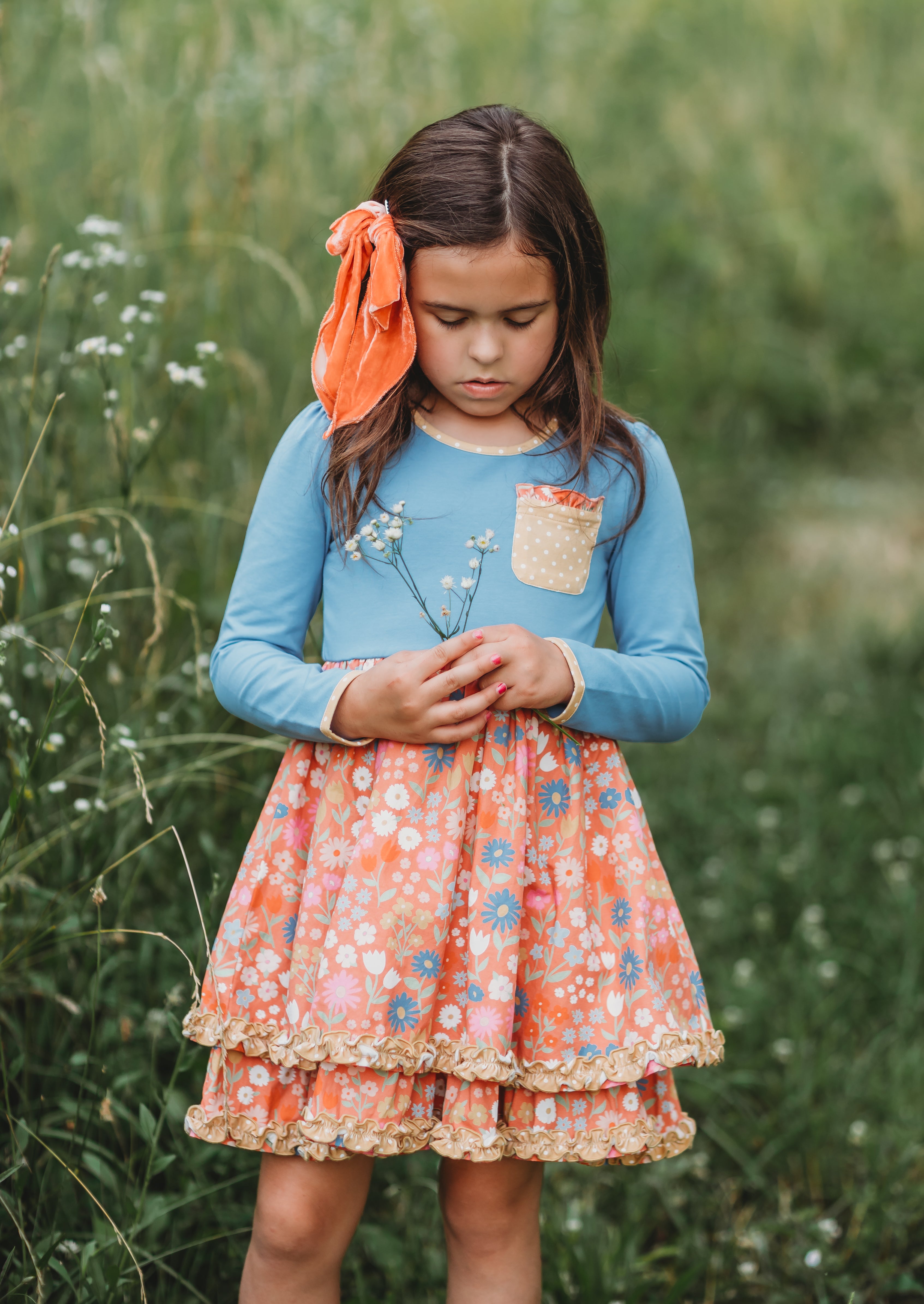 Playful Poppies Pocket Dress