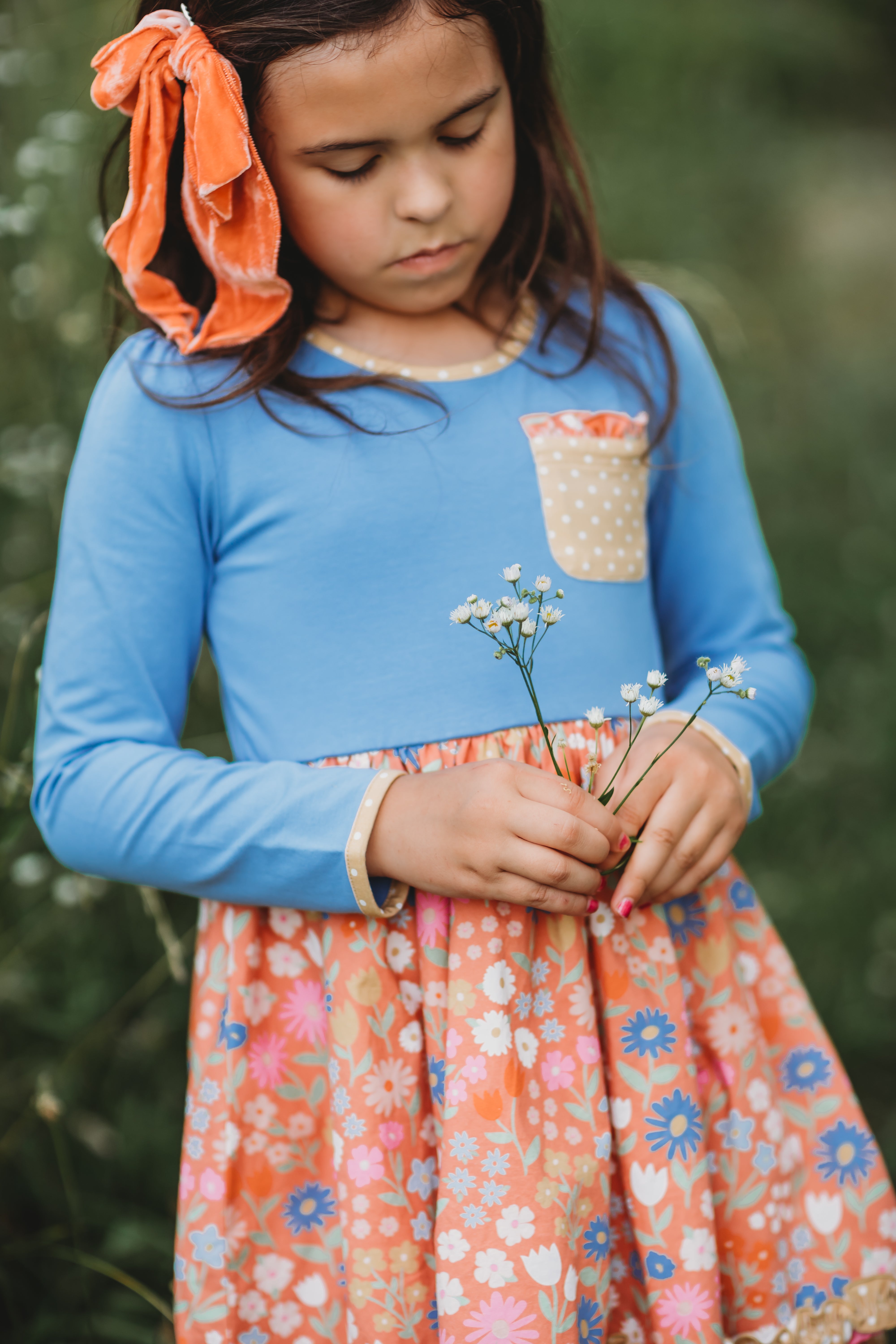 Playful Poppies Pocket Dress