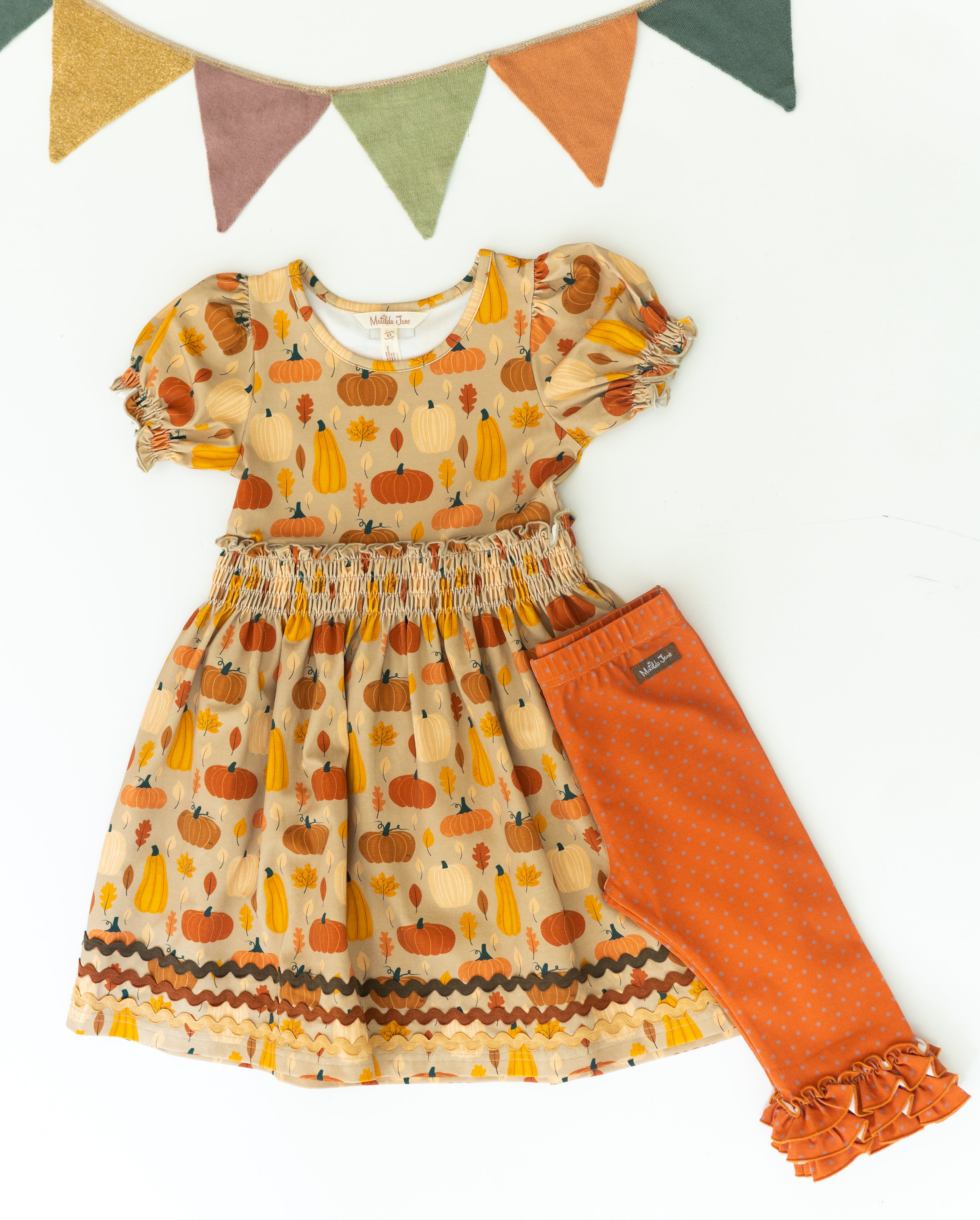 Pumpkin Pals Lap Dress