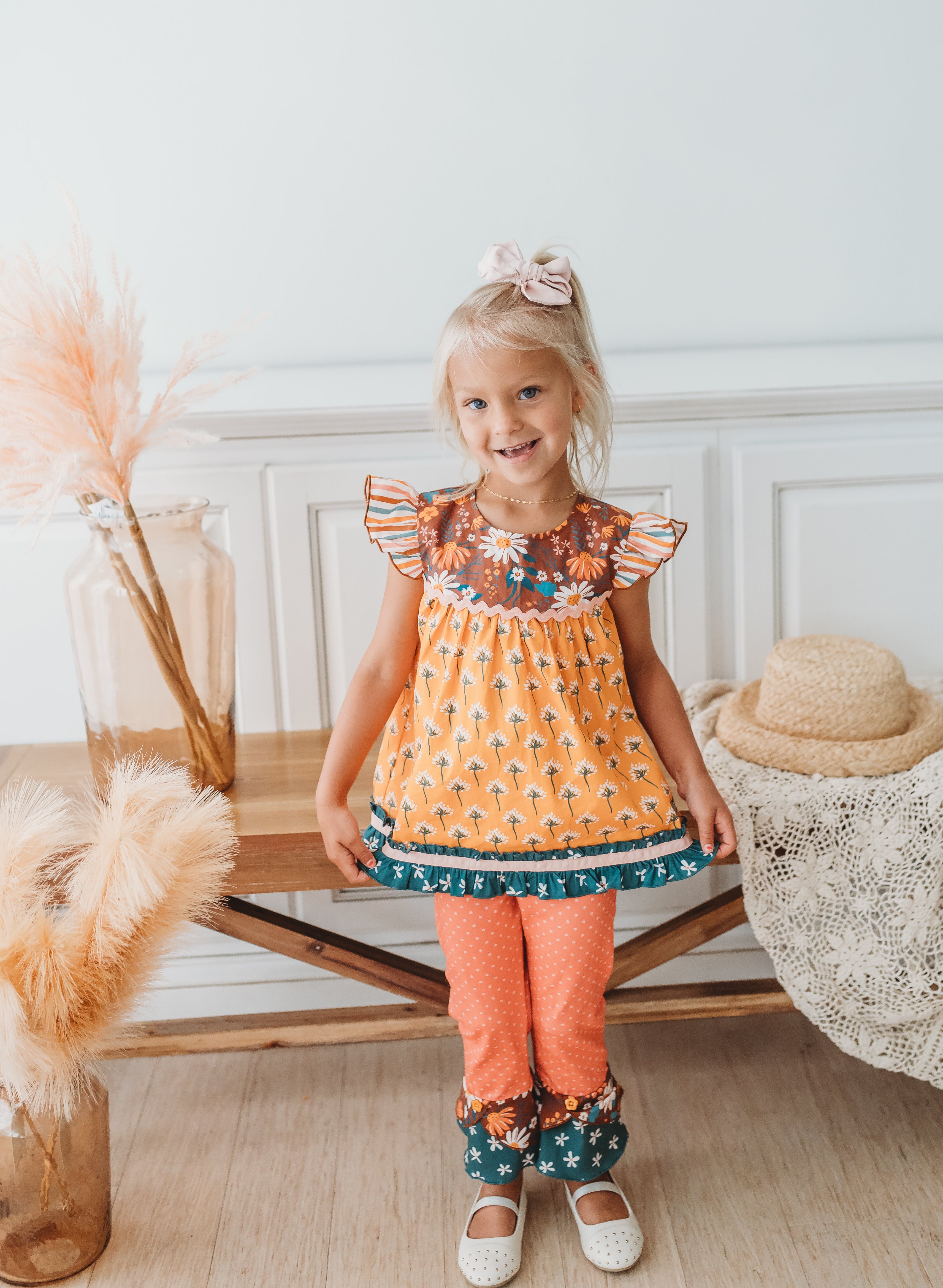 Syrup & Smiles Scrappy Leggings (Pre-Order)