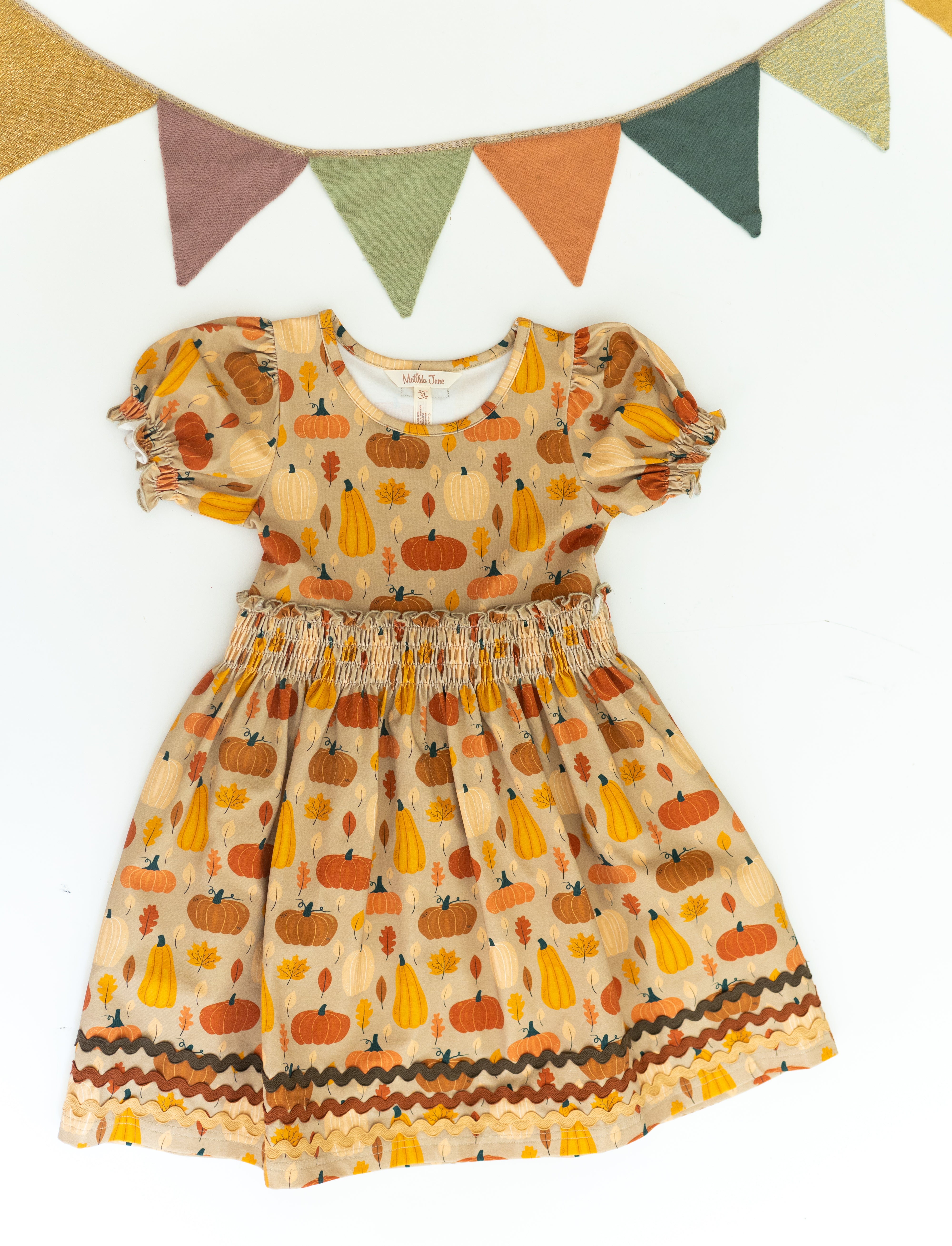 Pumpkin Pals Lap Dress