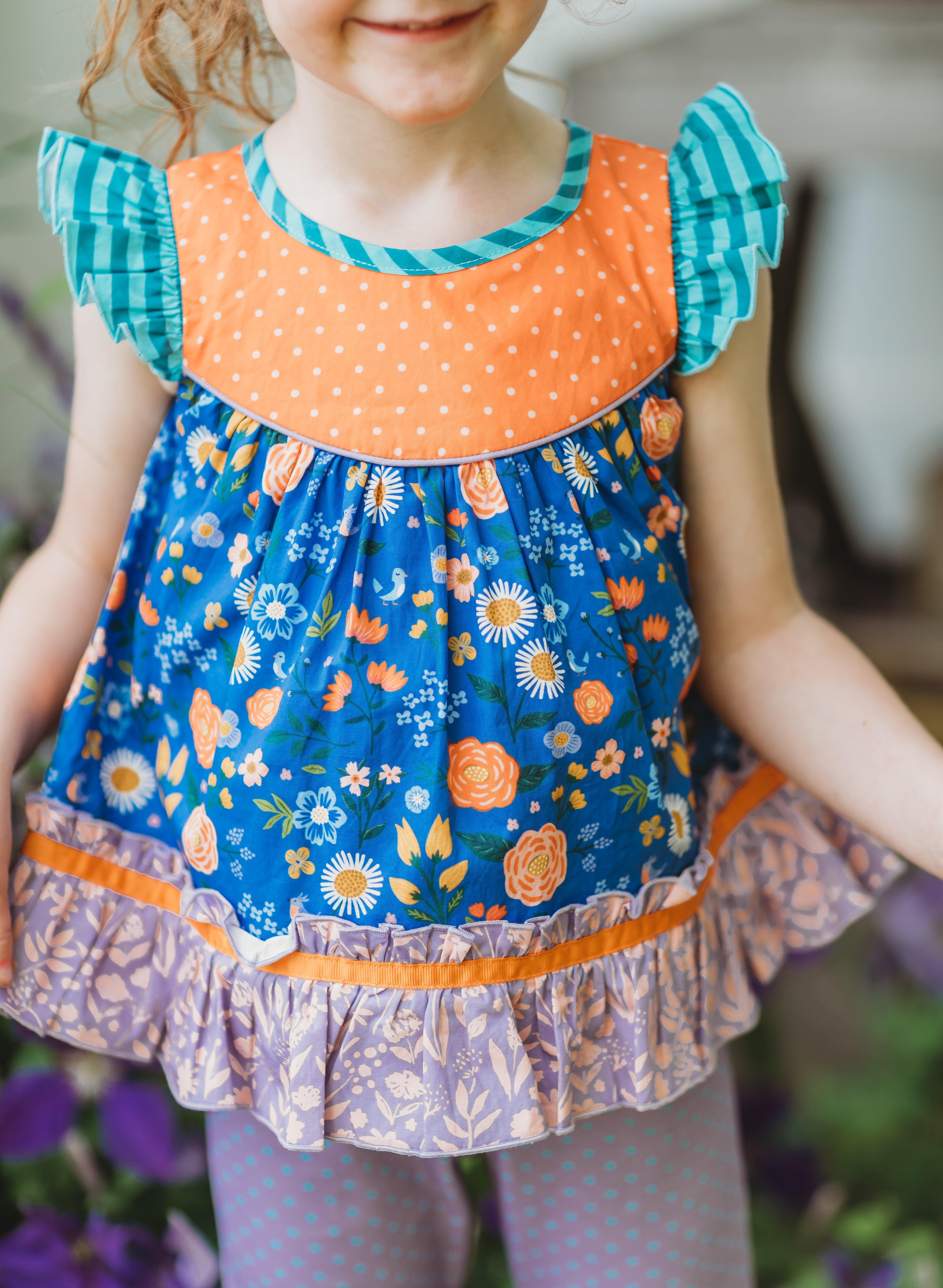 Sunlit Sapphire Tunic