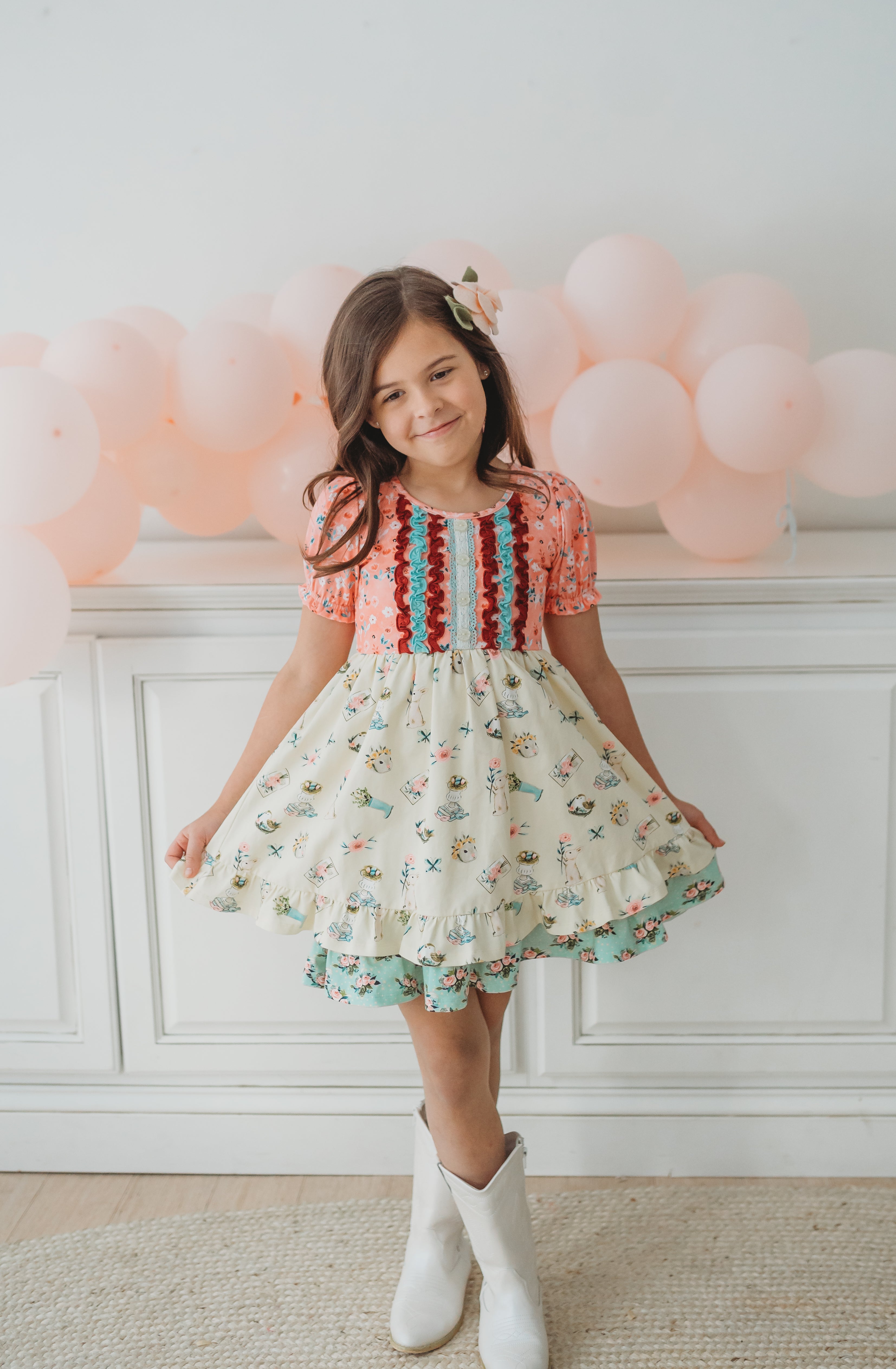 Cottontail Springs Ruffle Dress (Pre-Order)