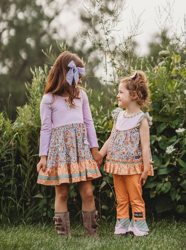 Matilda Jane Pink Leggings Size 4 – Three Little Peas Children's
