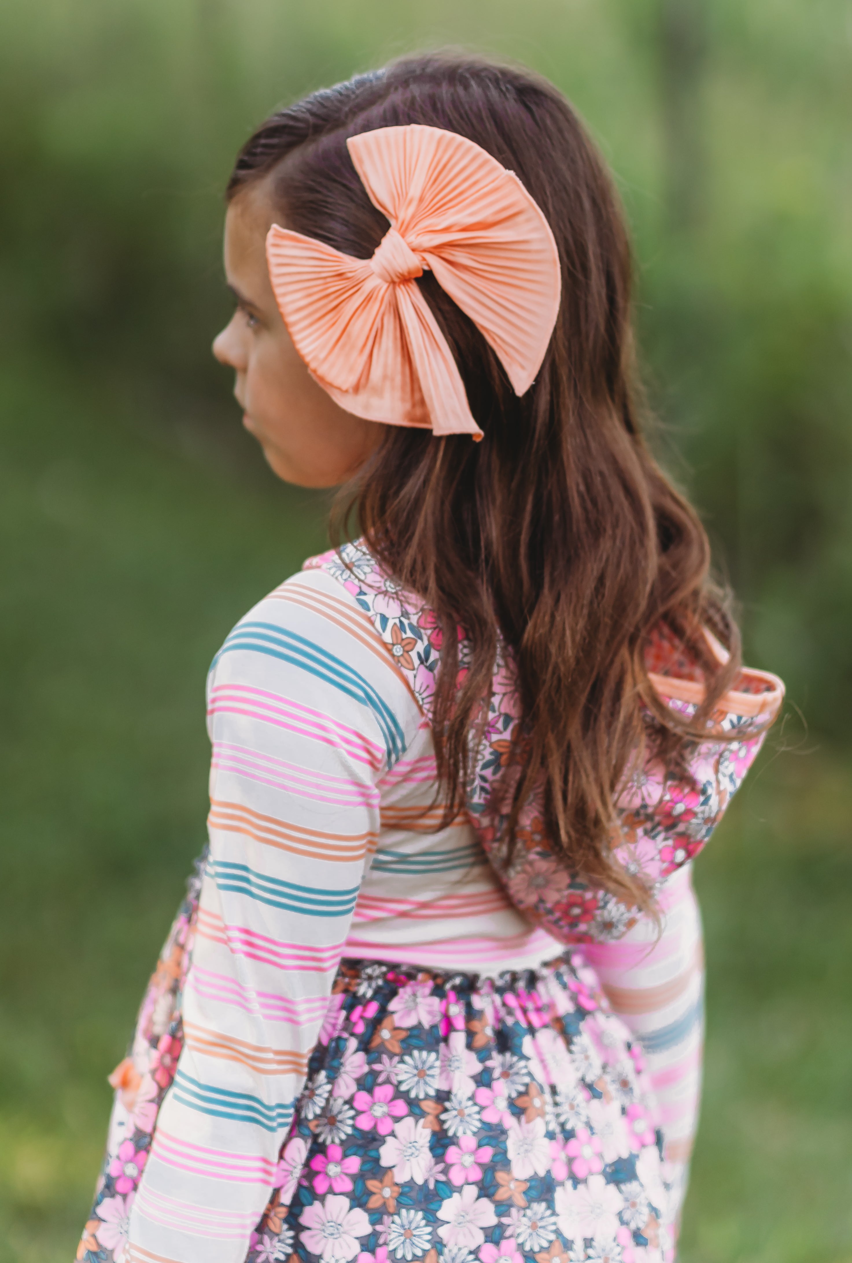 Harvest Glow Satin Bow