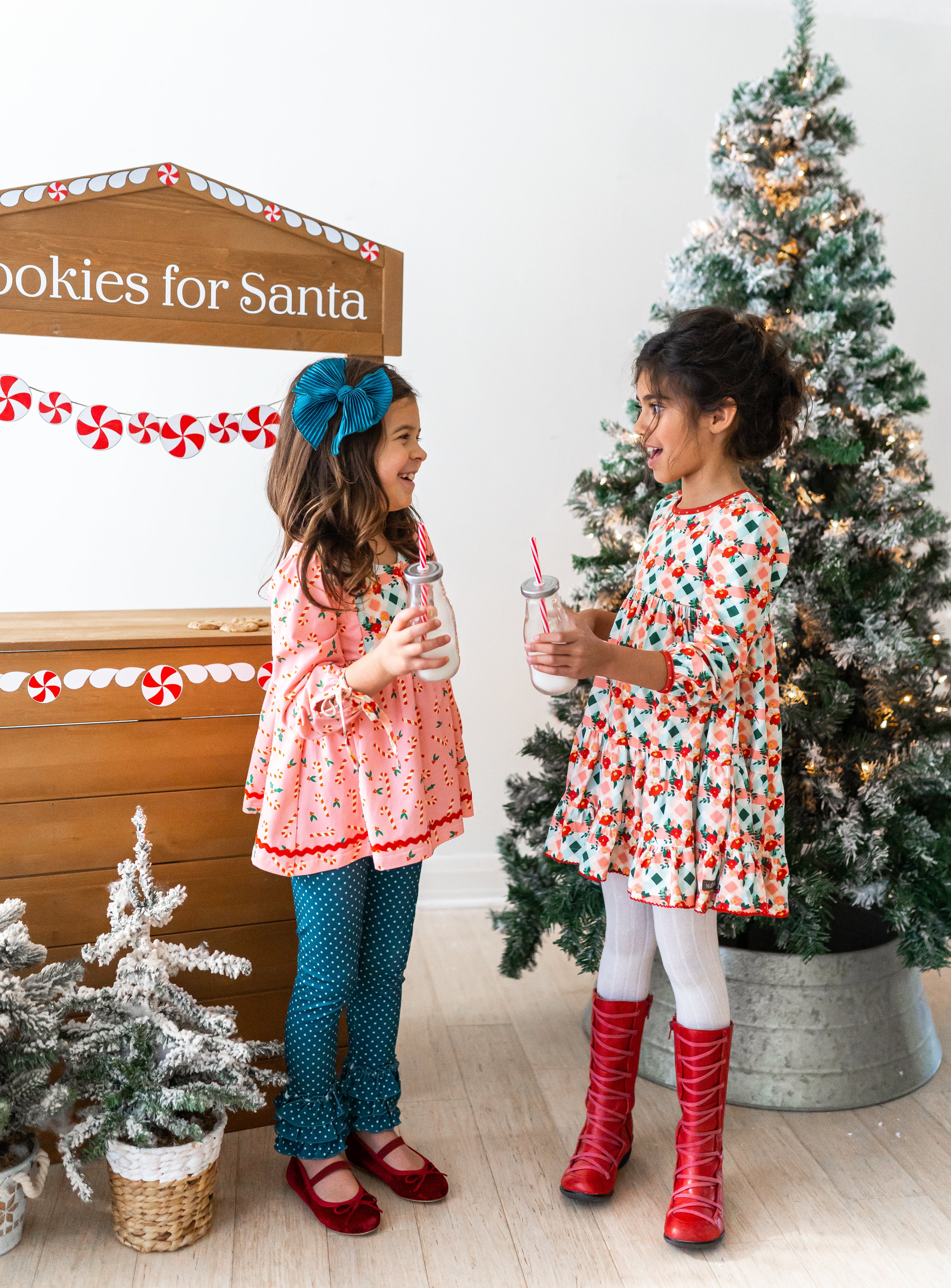 Festive Dot Benny Leggings