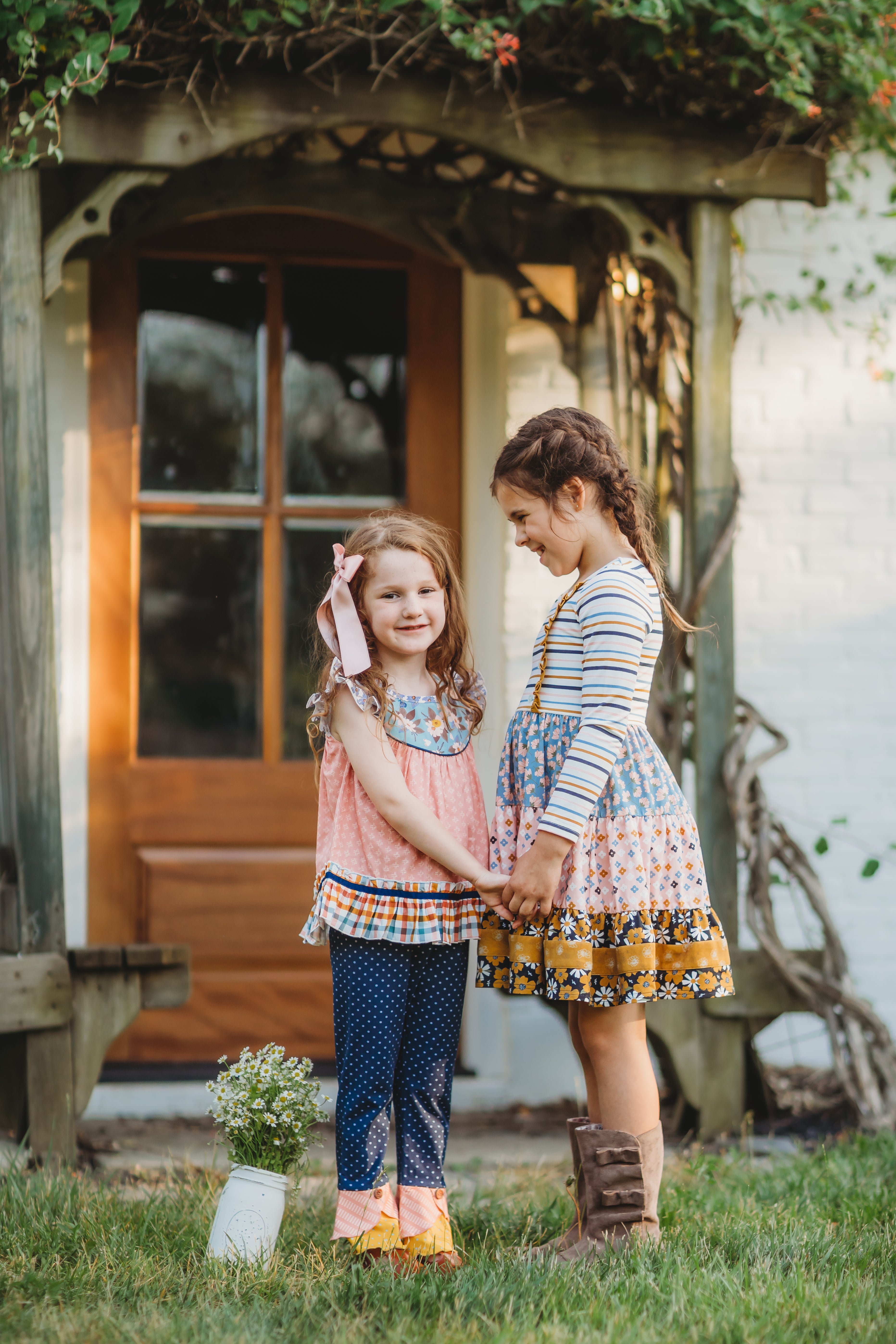 Starry Night Scrappy Leggings