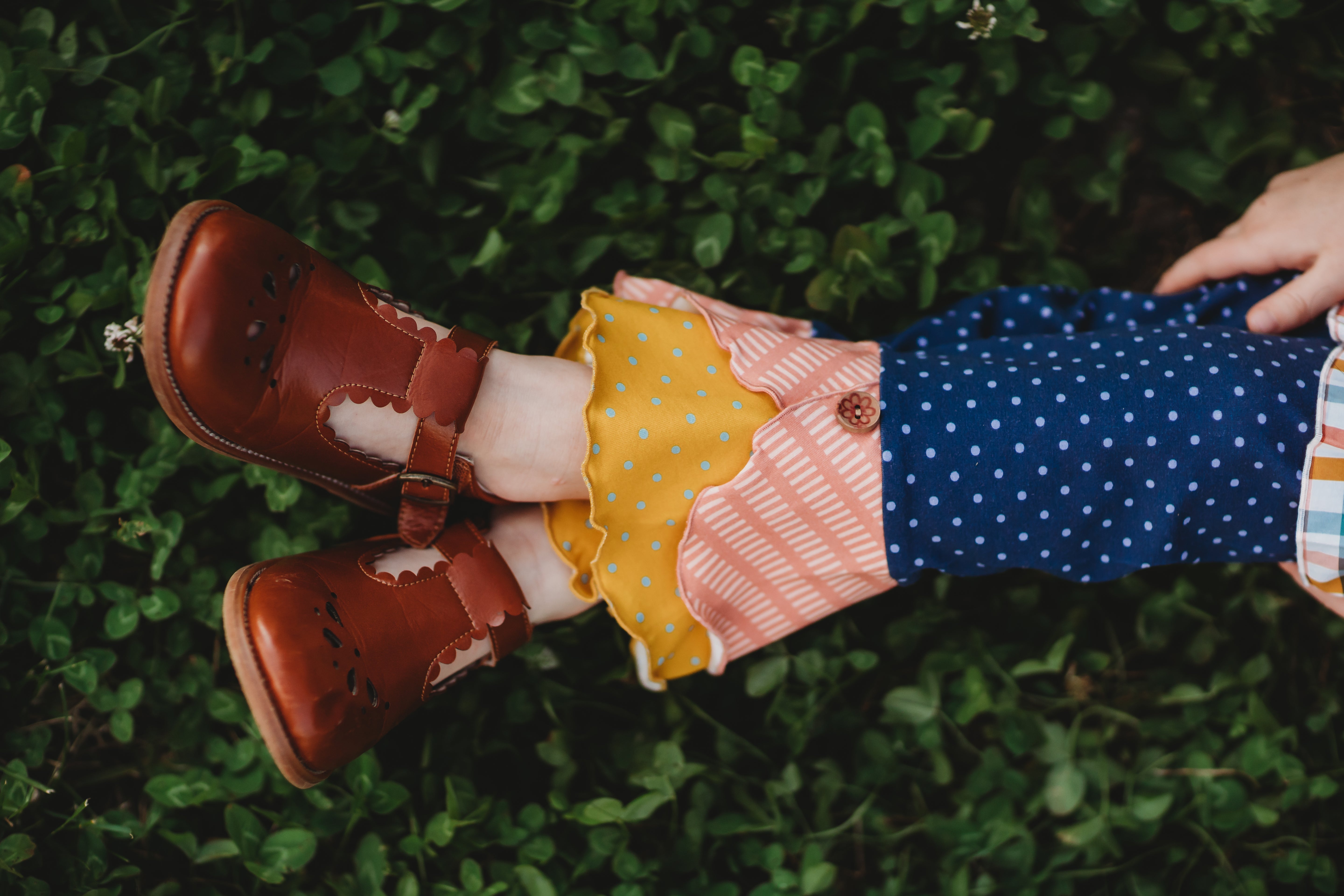 Starry Night Scrappy Leggings