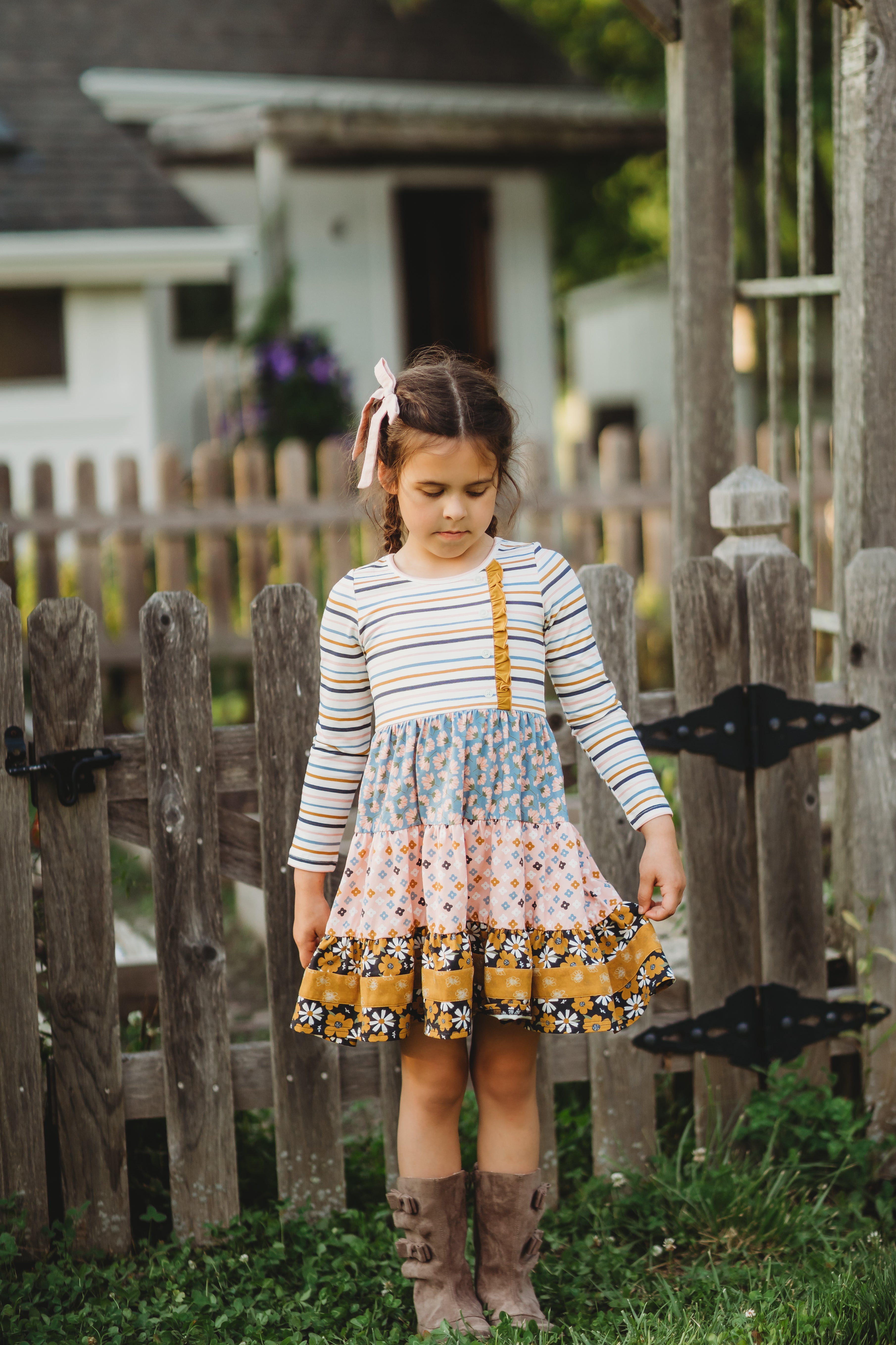 Whimsy Woods Ruffle Dress