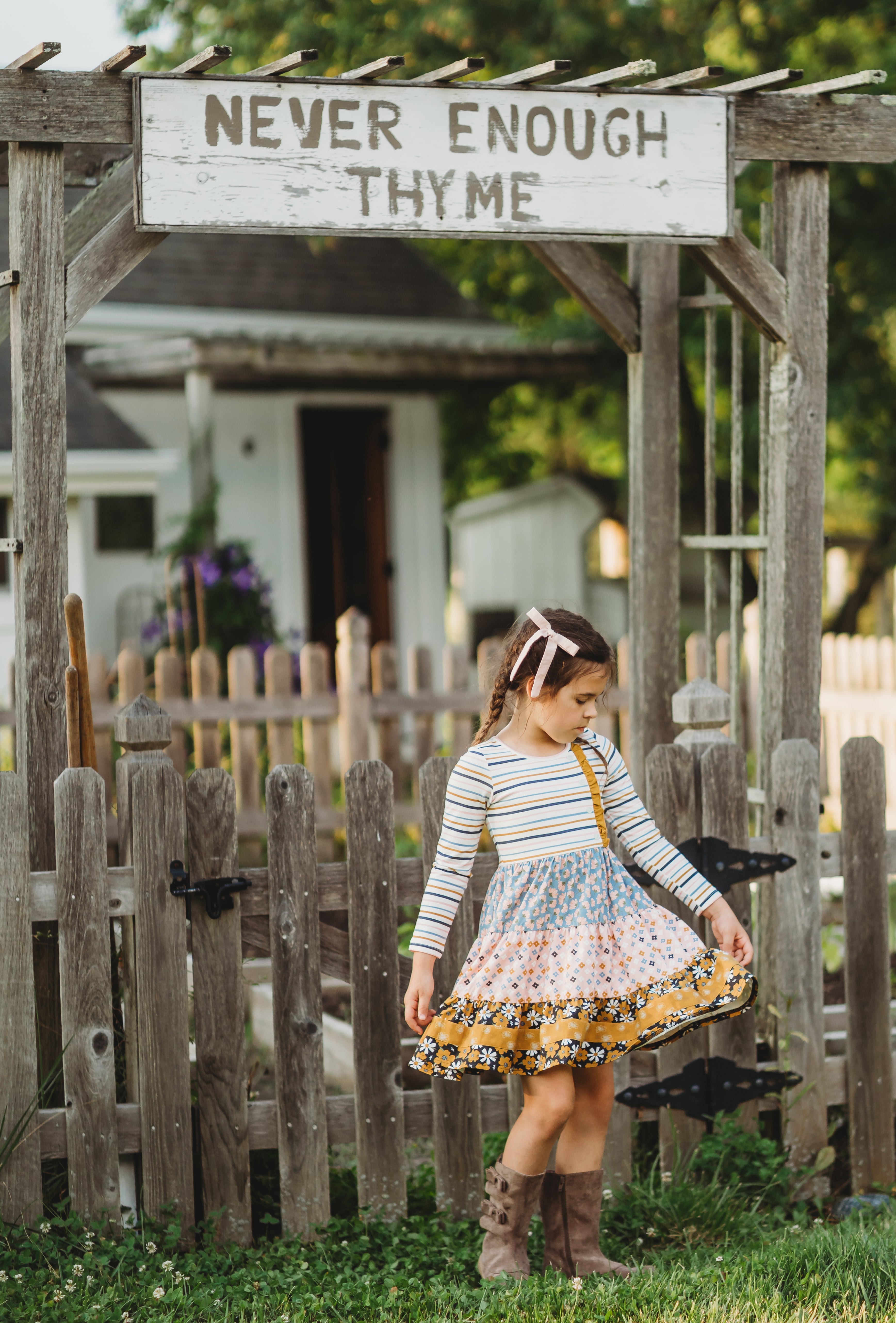 Whimsy Woods Ruffle Dress