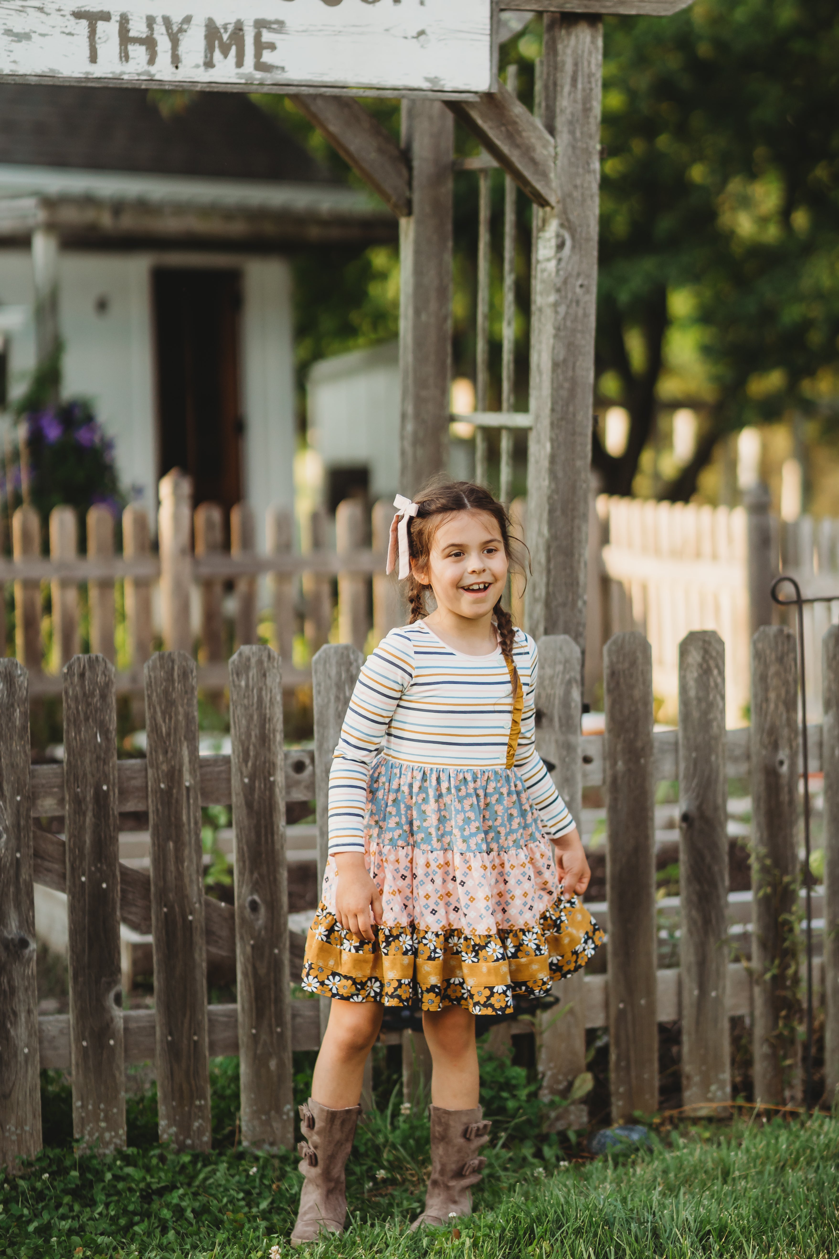 Whimsy Woods Ruffle Dress