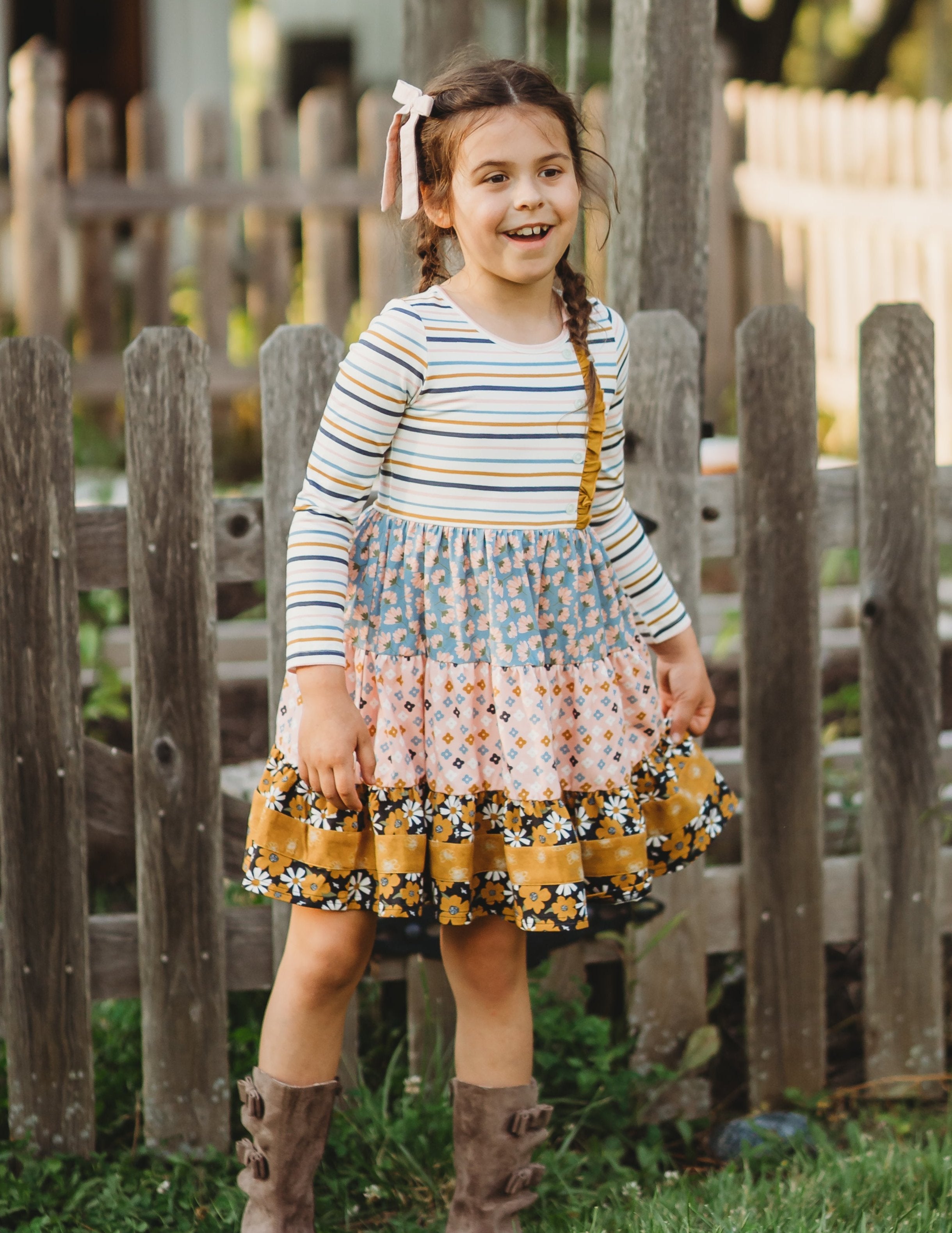 Whimsy Woods Ruffle Dress