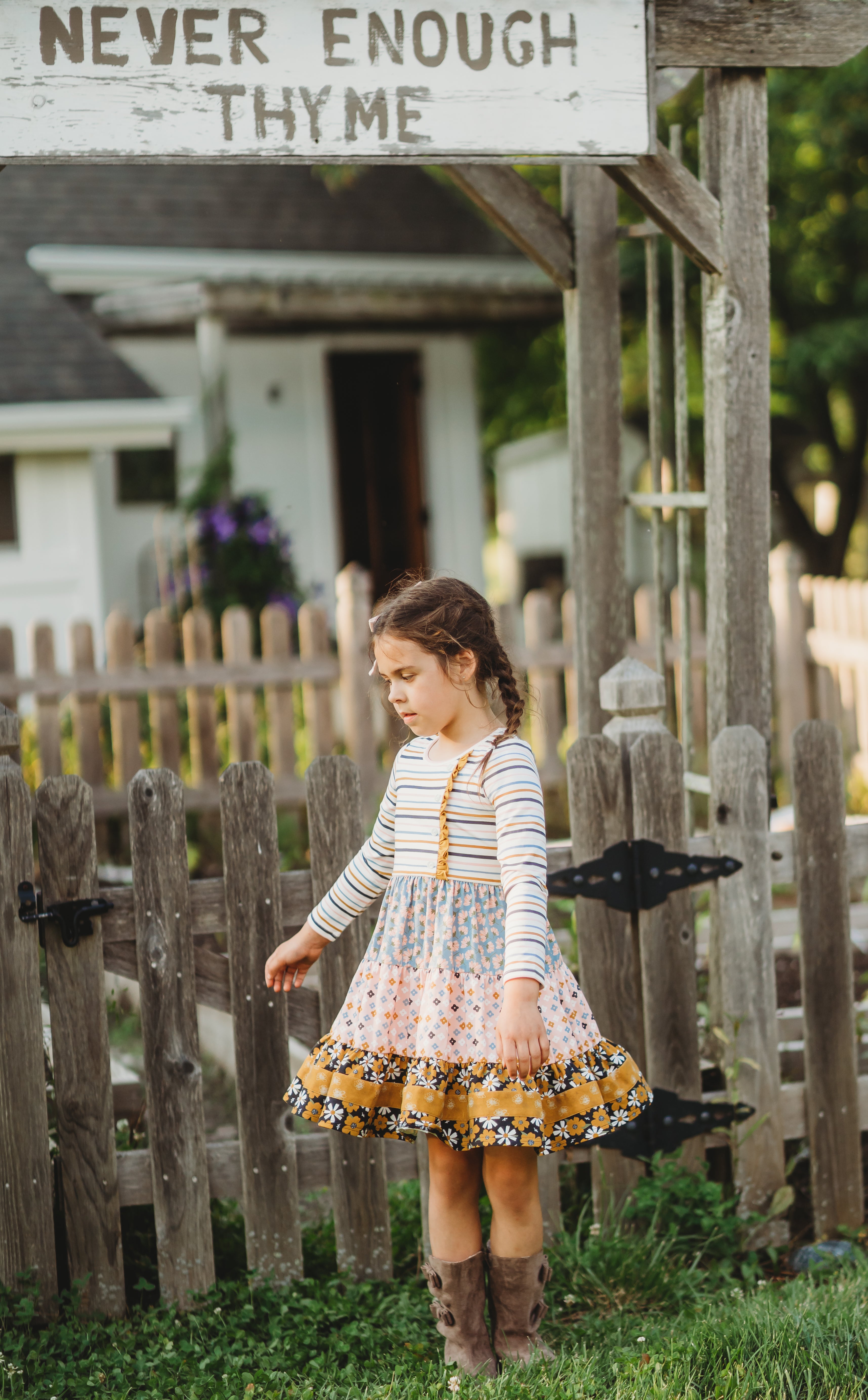 Whimsy Woods Ruffle Dress