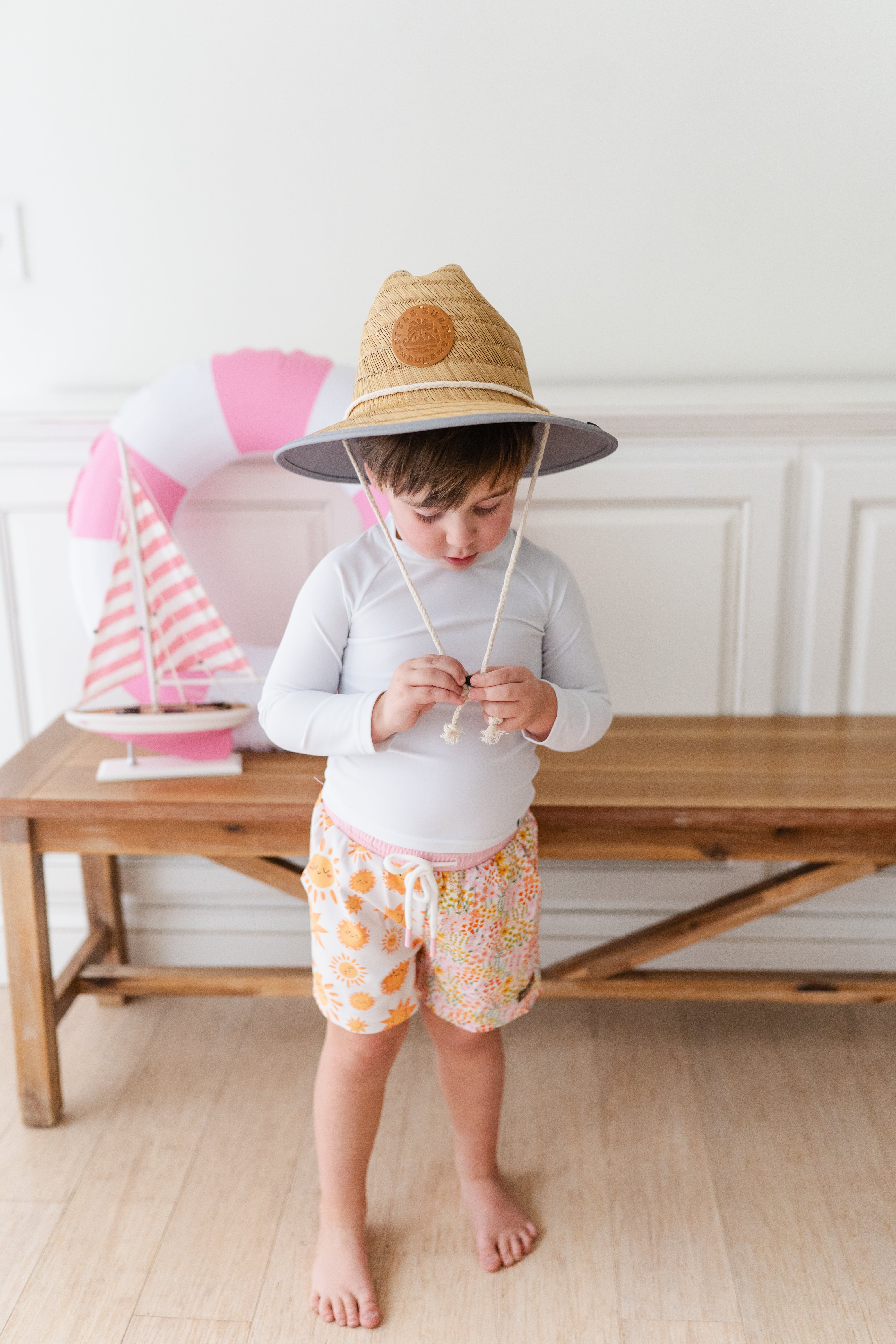 Boys Swim Trunks | Sunny Days Ahead (Pre-Order)