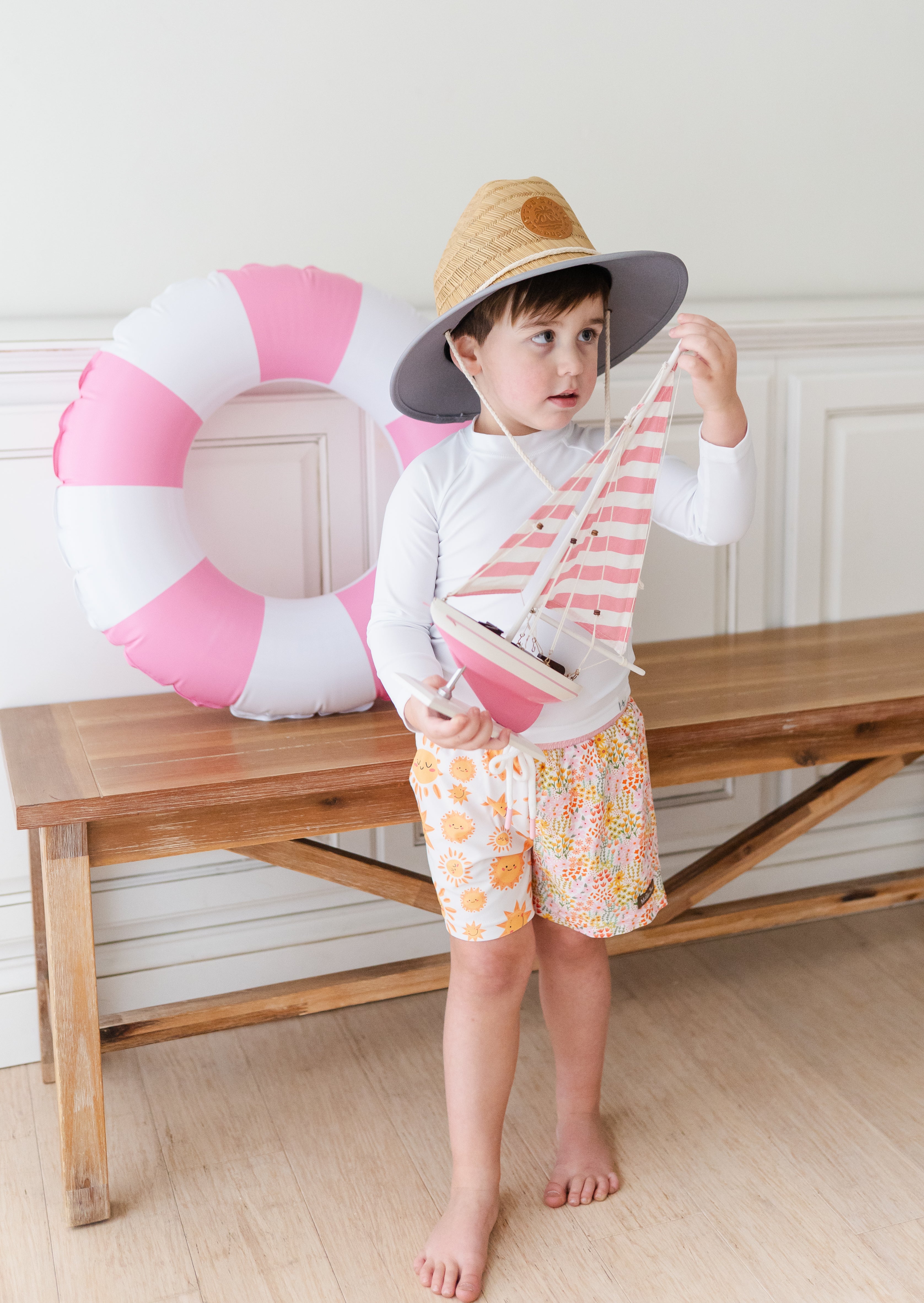 Boys Swim Trunks | Sunny Days Ahead (Pre-Order)