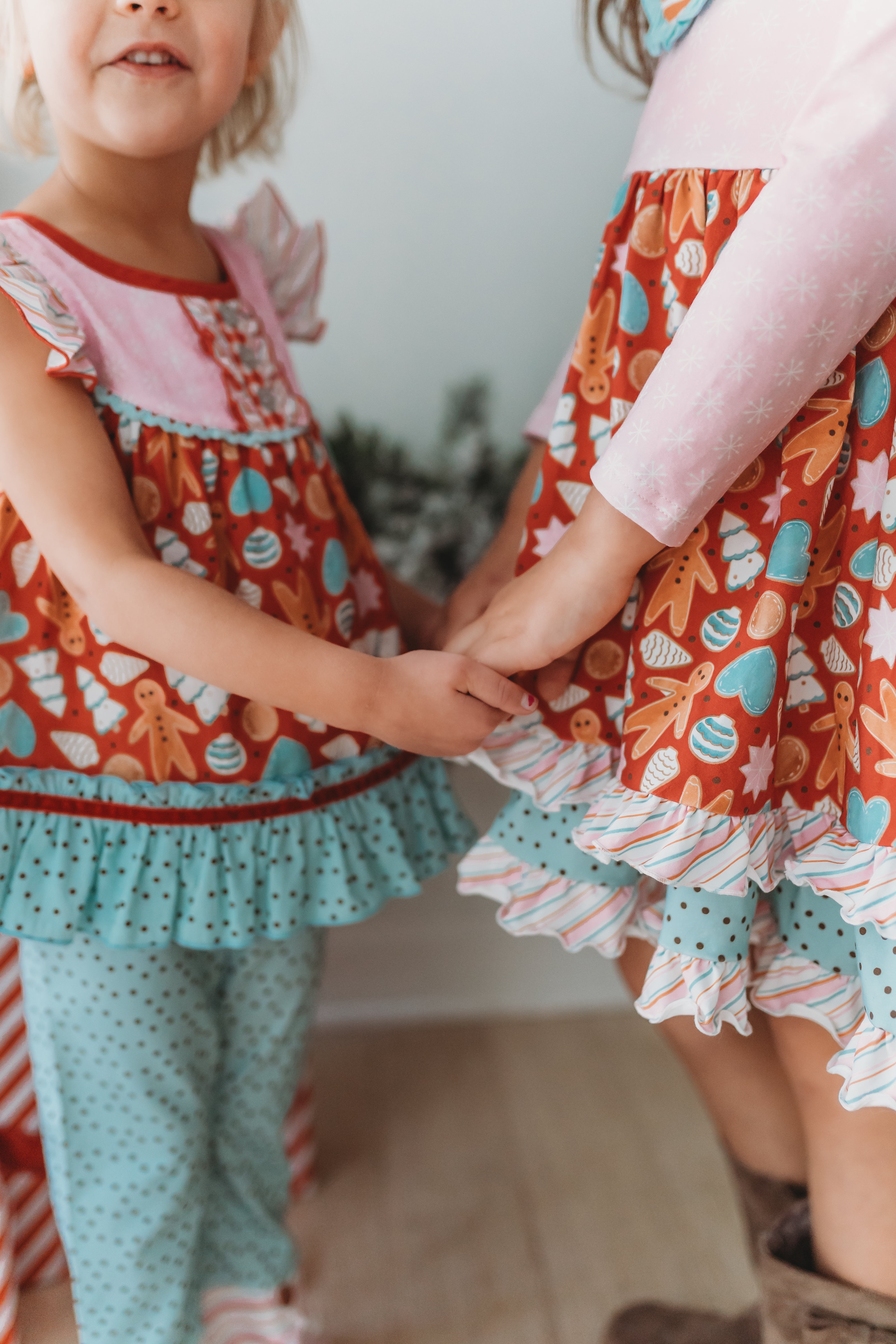 Merry Gingerbread Moments Bib Dress (Pre-Order)