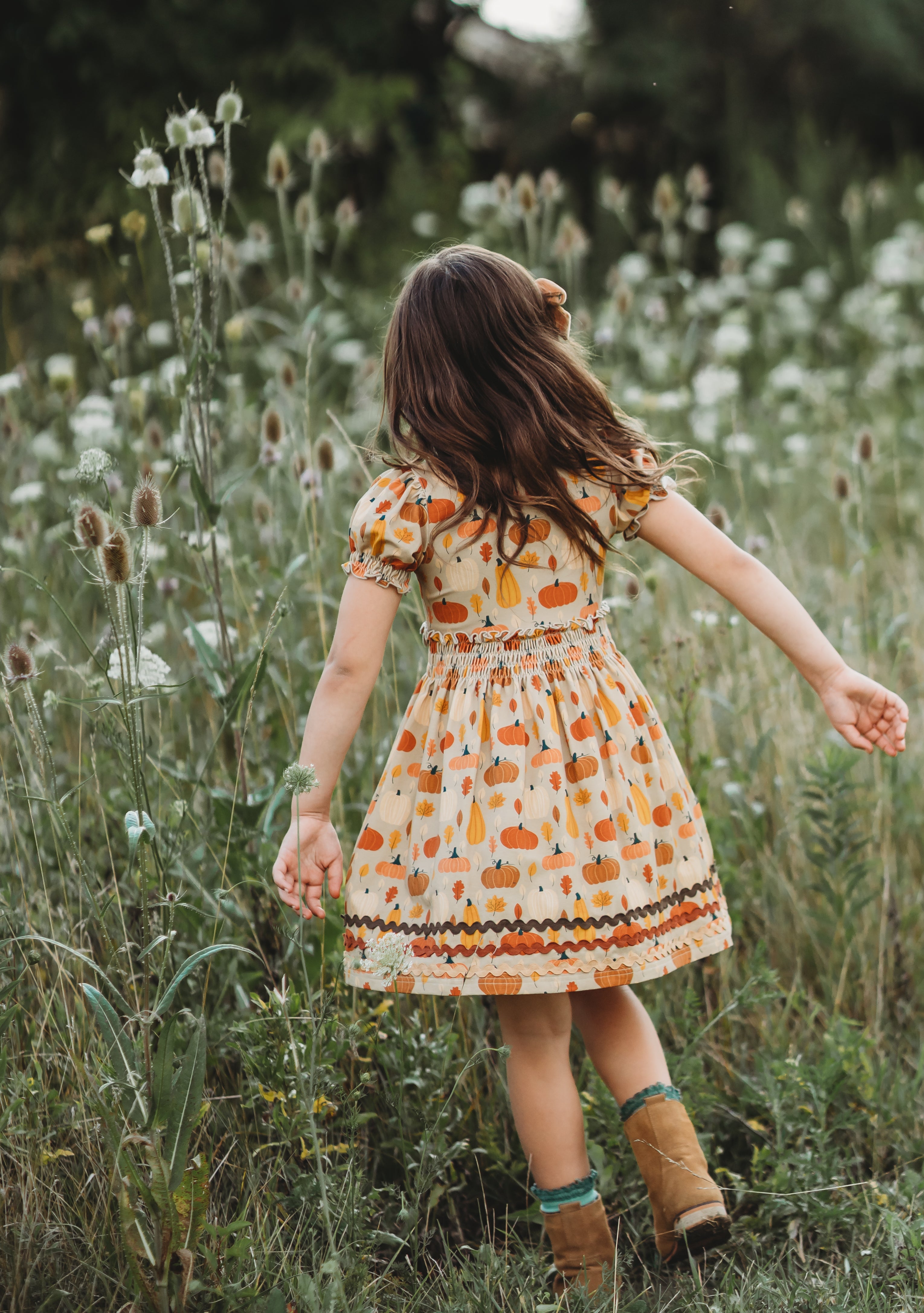 Pumpkin Pals Lap Dress