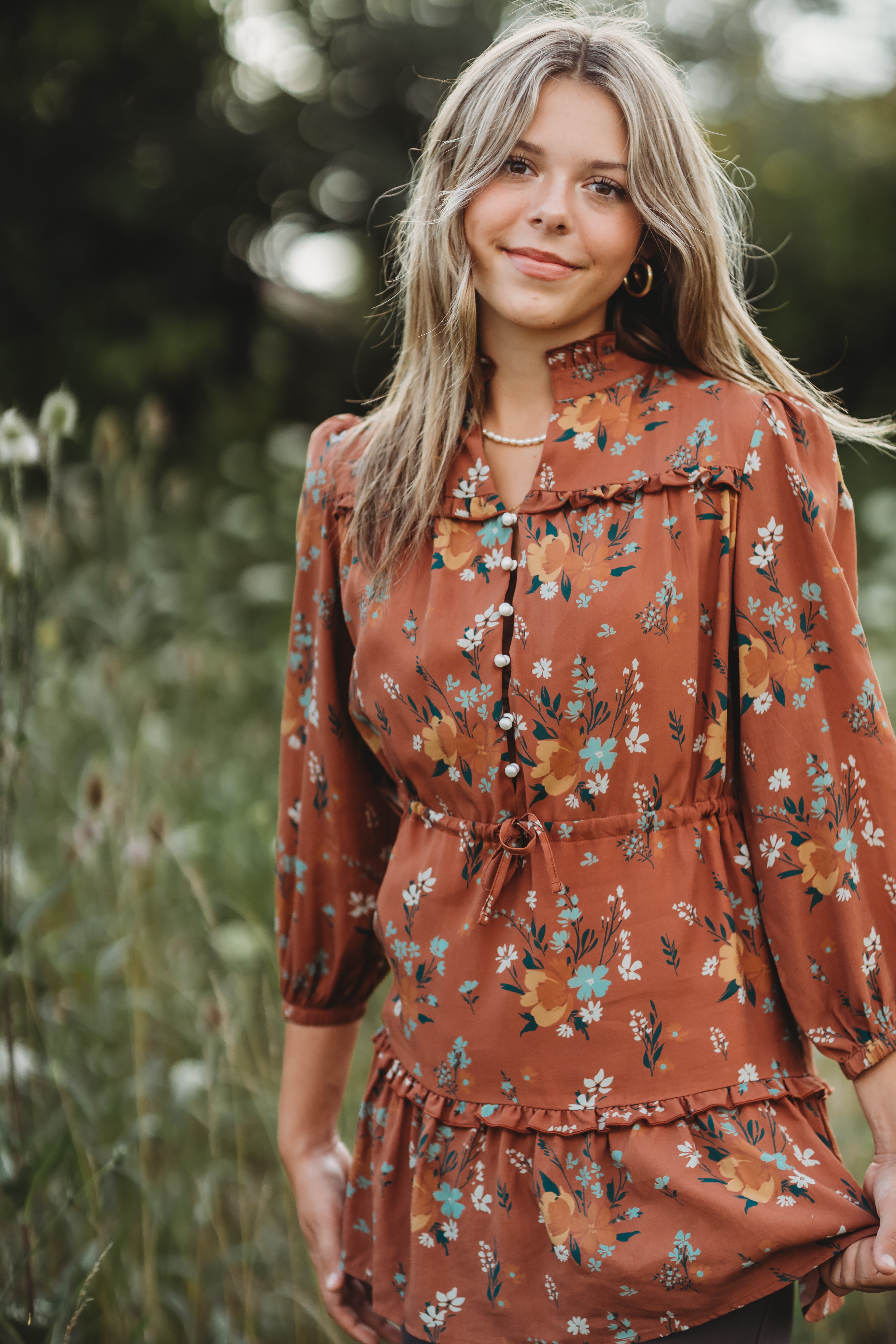 Women's Rosewood Charm Tunic