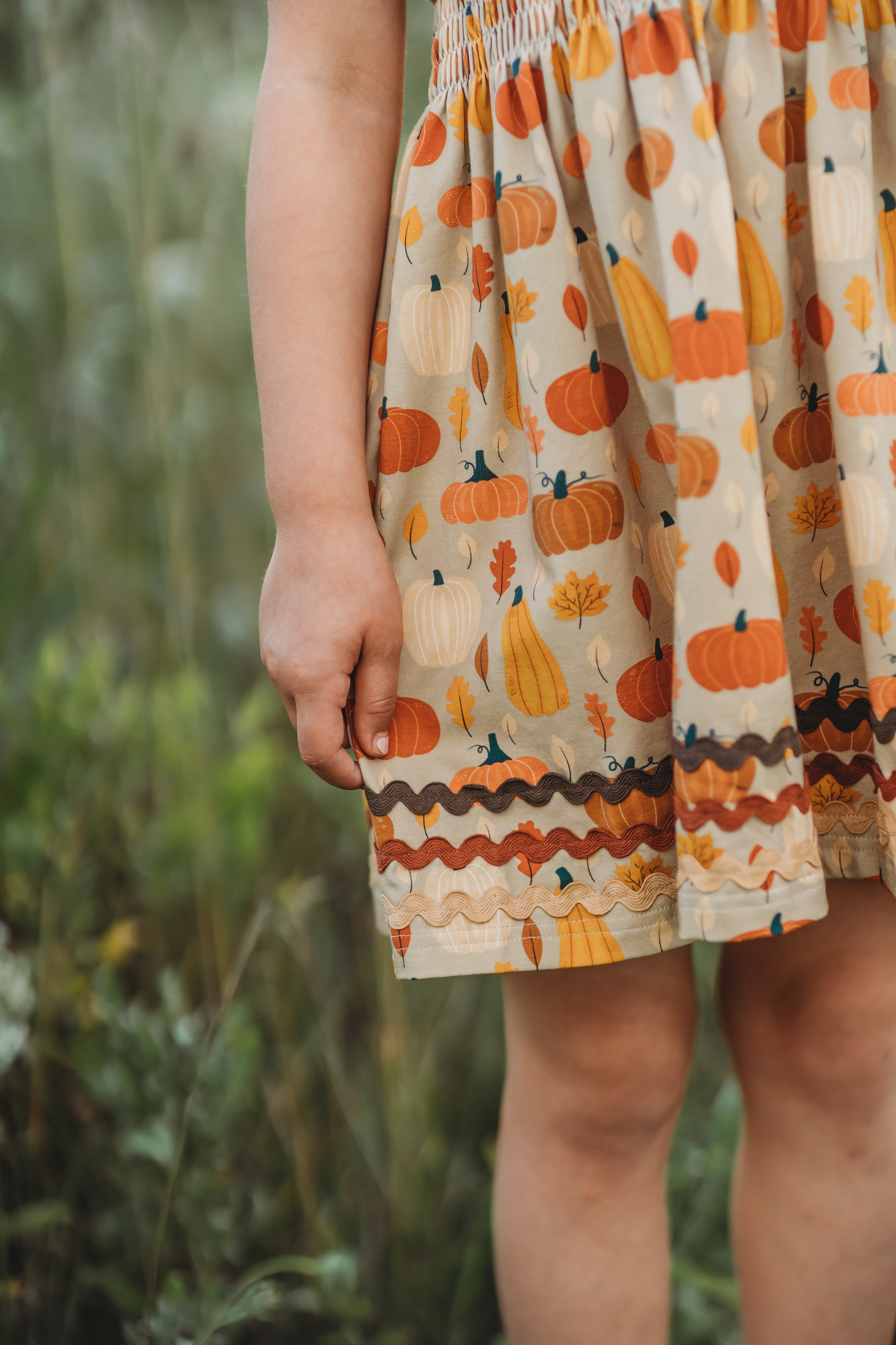 Pumpkin Pals Lap Dress (PRE-ORDER)