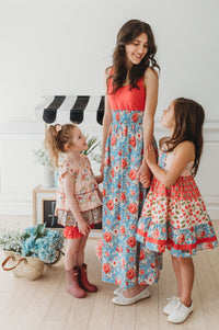 Cherry Glory Panel Dress (Pre-Order)